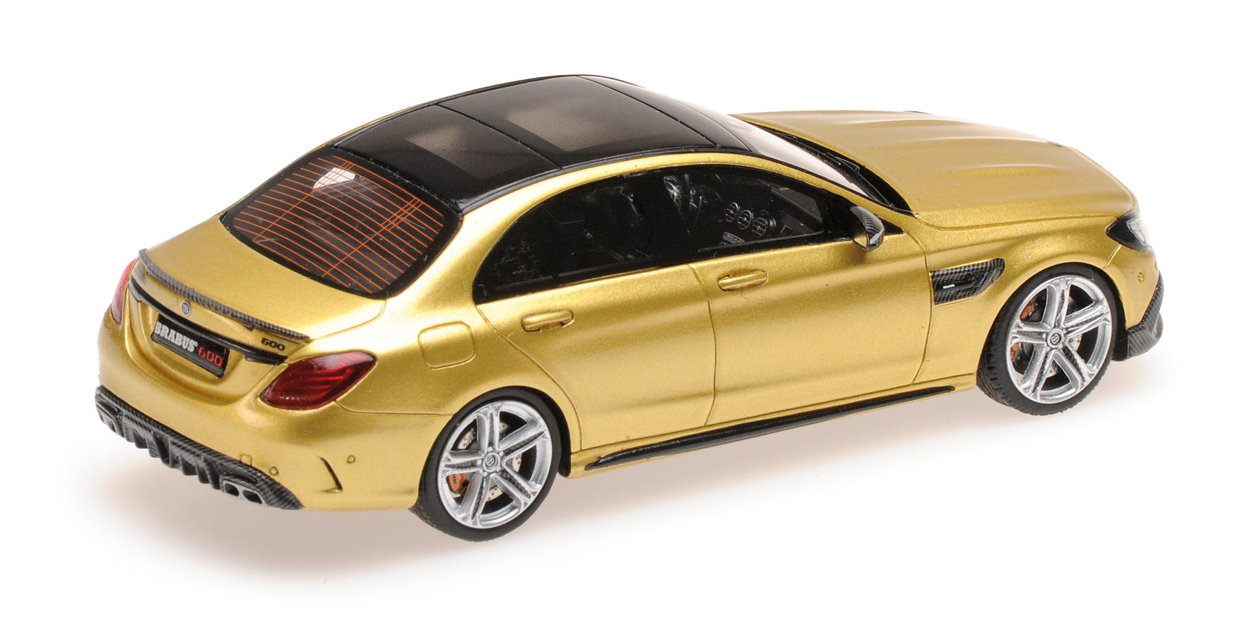 BRABUS 600 AUF BASIS MERCEDES AMG C 63 S - 2015 - GOLD