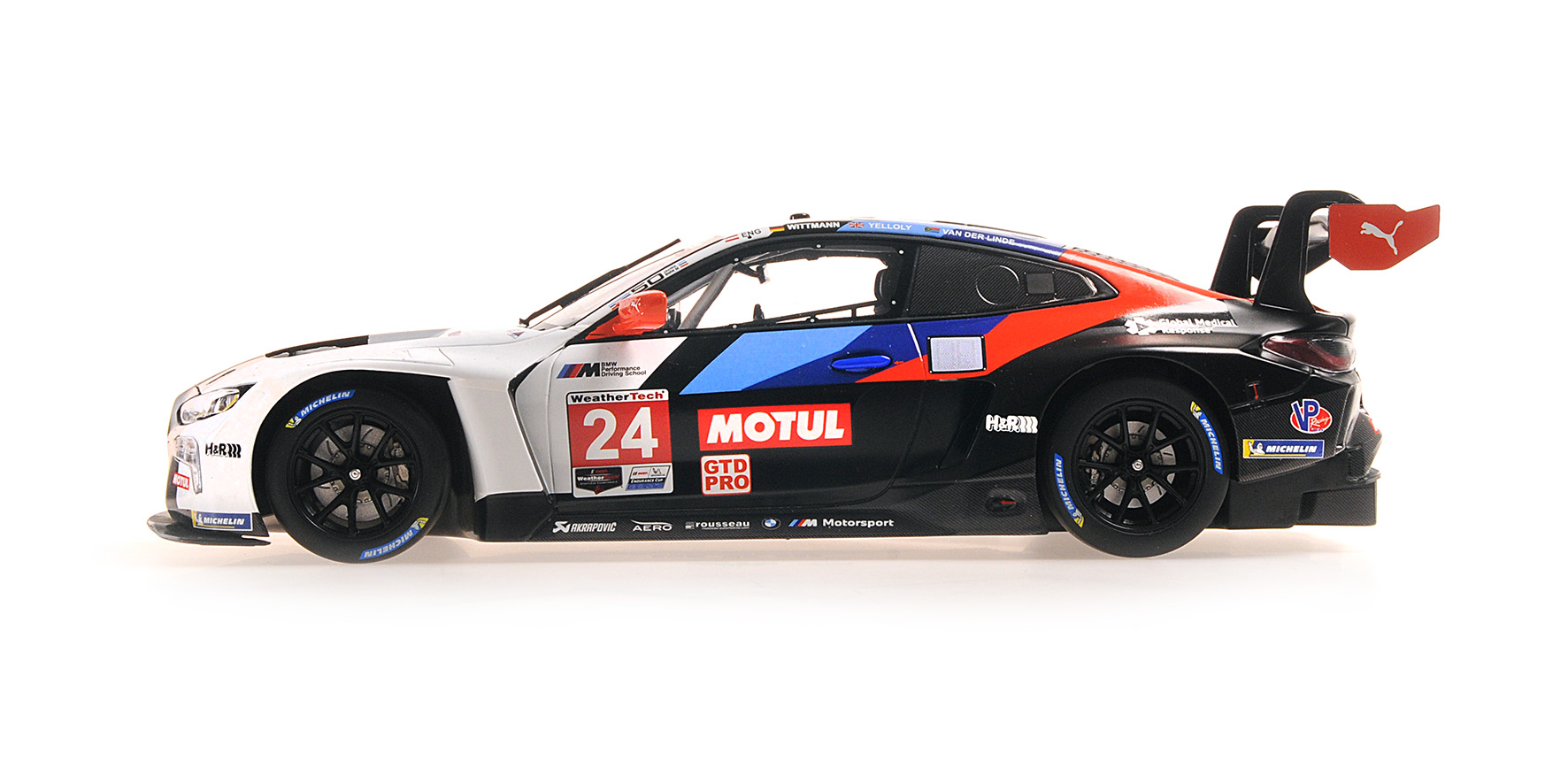 BMW M4 GT3 GTD PRO - BMW M TEAM RLL - PHILIPP ENG / MARCO WITTMANN / NICK YELLOLY - IMSA 2022