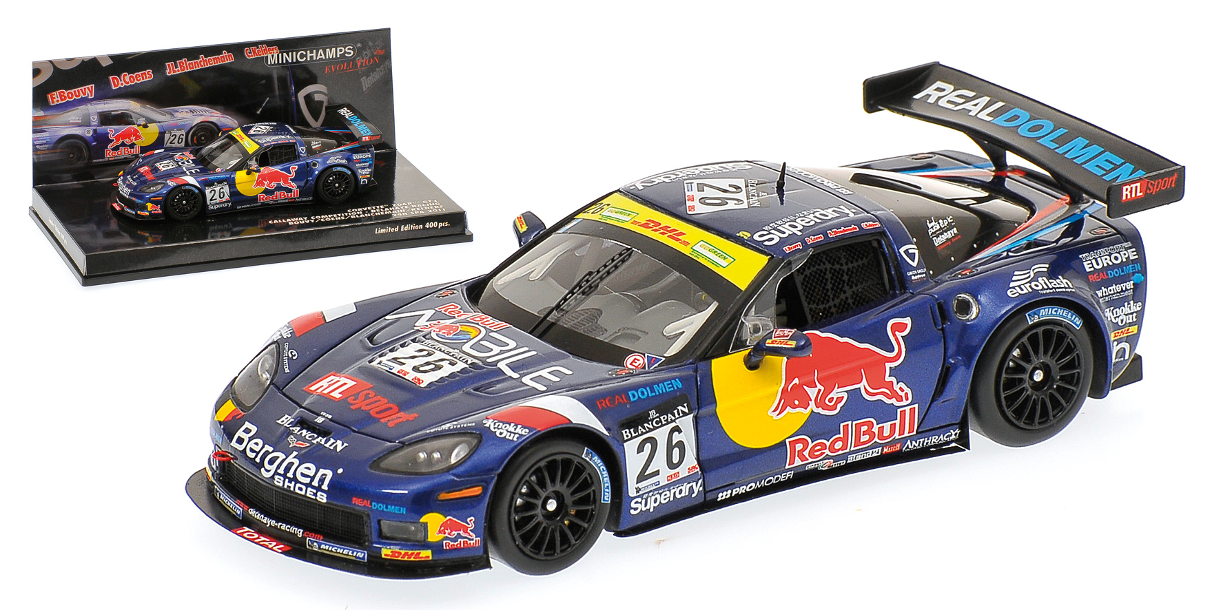 CORVETTE Z06.R GT3 - CALLAWAY COMPETITION - BOUVY/COENS/BLANCHEMAIN/KELDERS - 24H SPA 2011