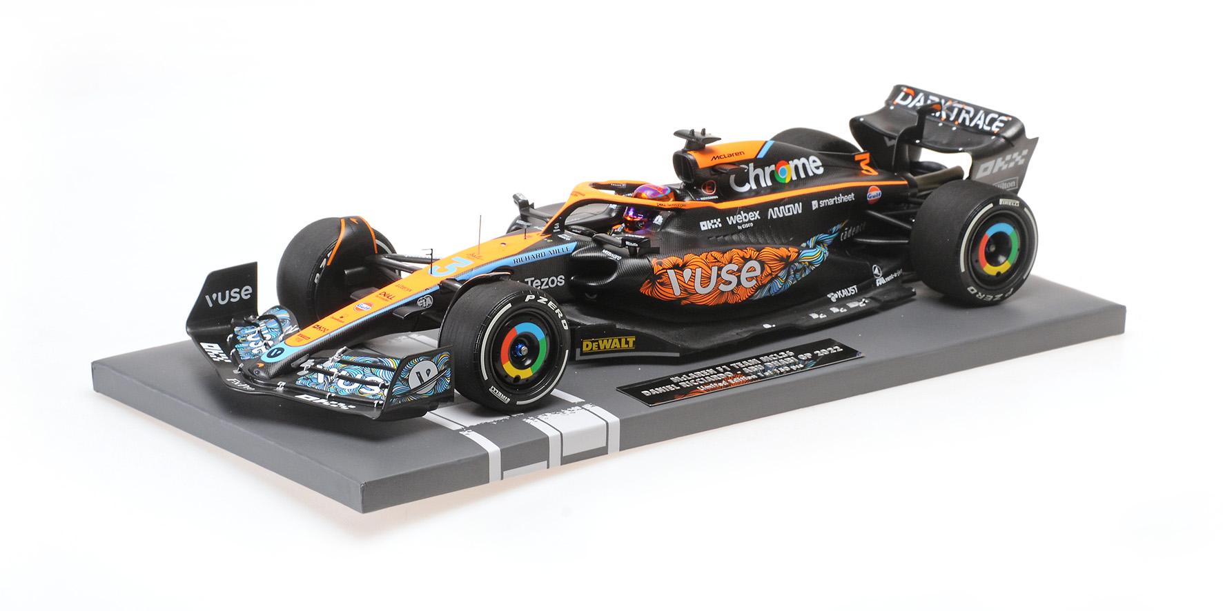 MCLAREN F1 TEAM MCL36 - DANIEL RICCIARDO - ABU DHABI GP 2022
