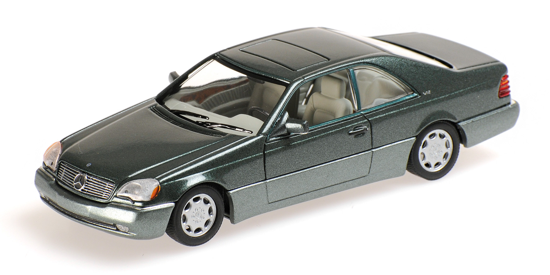 MERCEDES-BENZ 600 SEC COUPE (C140) - 1992 - GREEN METALLIC