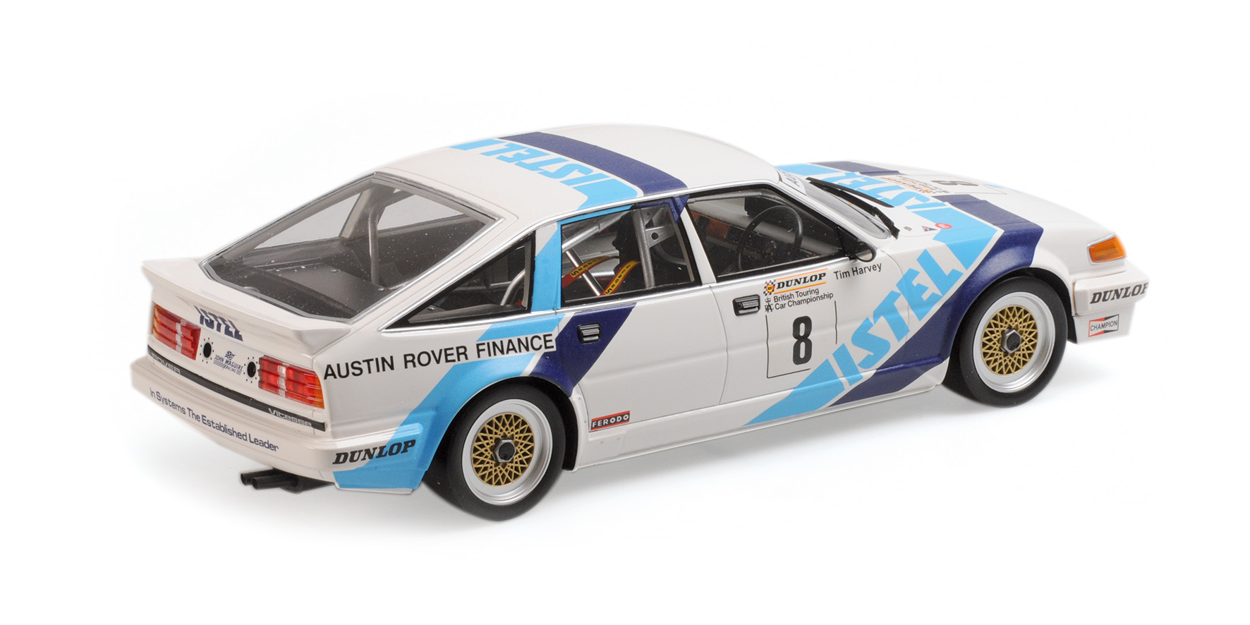 ROVER VITESSE - ISTEL - TIM HARVEY - WINNER CLASS A DUNLOP RAC BTCC 1987