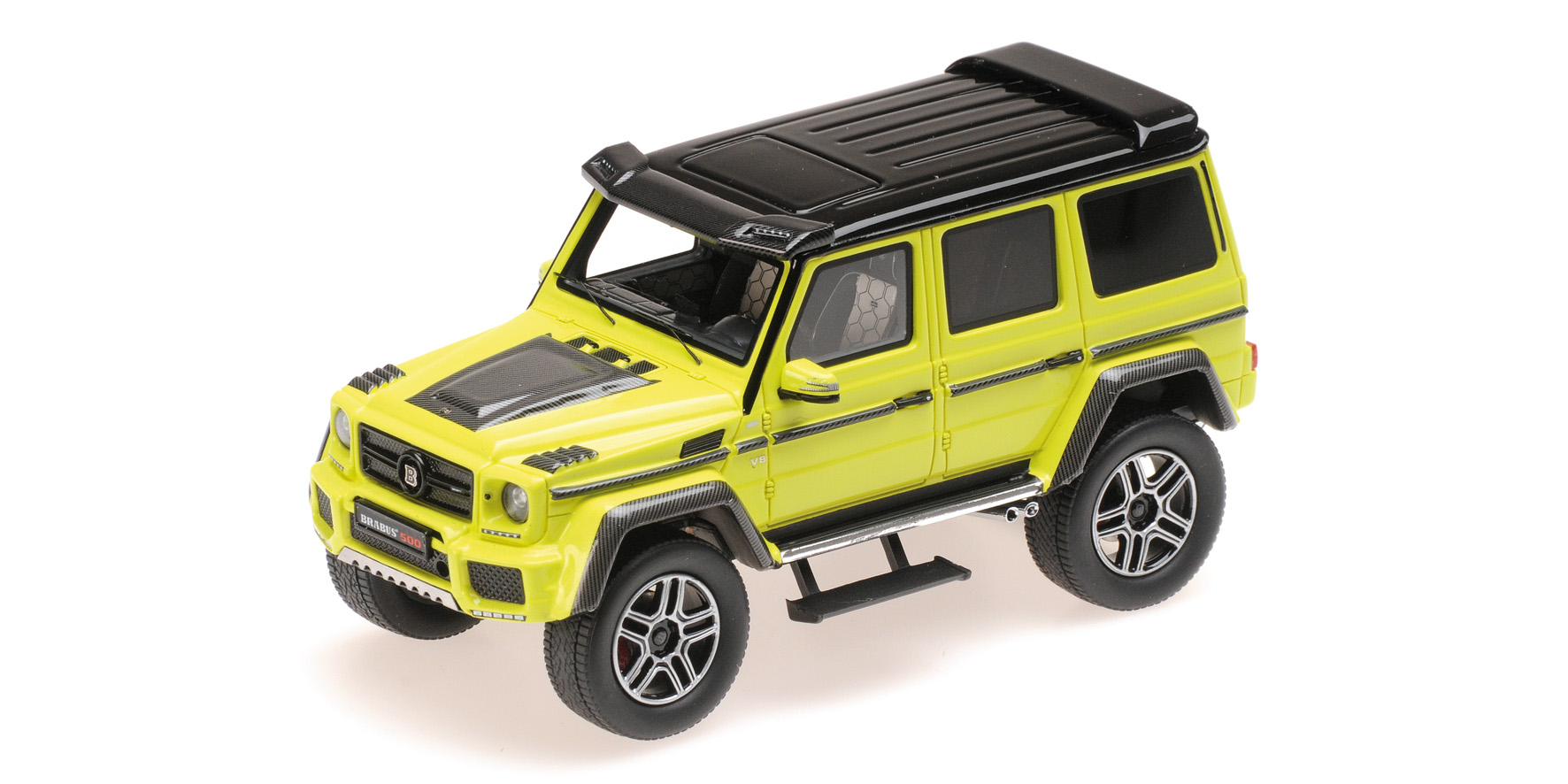 BRABUS 4x4² AUF BASIS MERCEDES-BENZ G 500 4x4² - 2016 - YELLOW