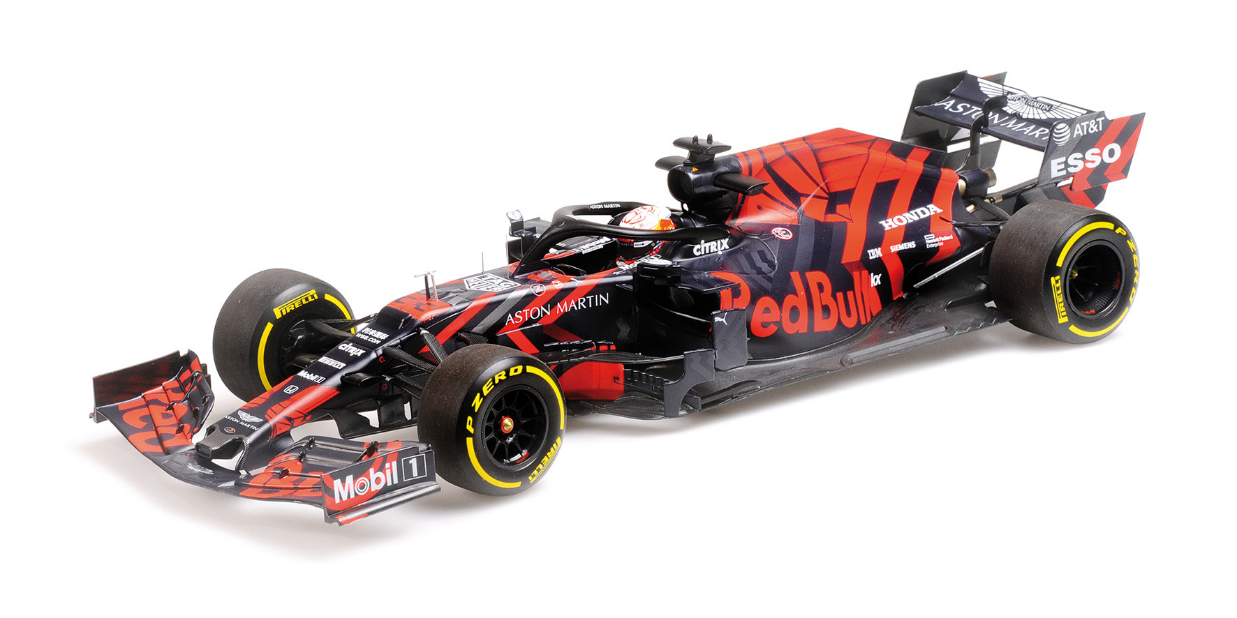 ASTON MARTIN RED BULL RACING RB15 - MAX VERSTAPPEN - SHAKEDOWN LIVERY SILVERSTONE 13-2-2019