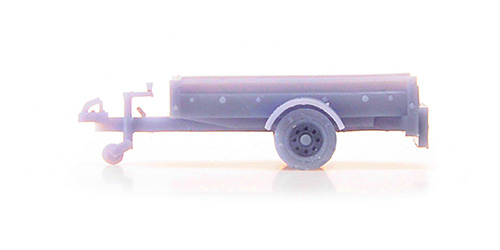 1-AXLE TRAILER W/OPEN FLATBED