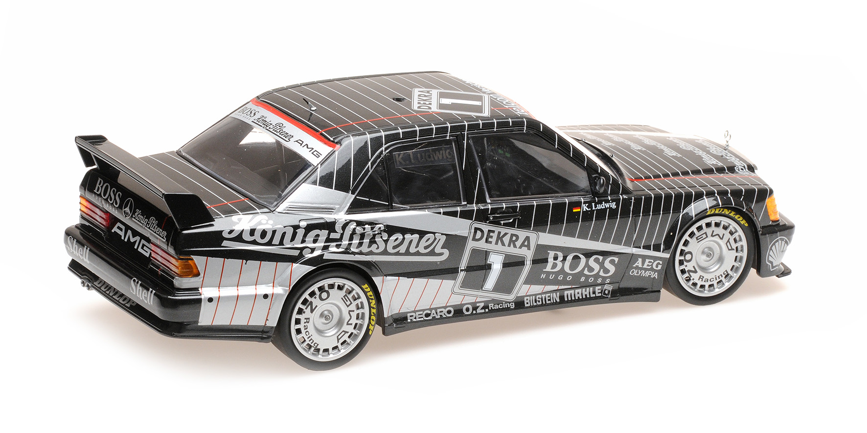 MERCEDES-BENZ 190E 2.5-16 EVO 1 - TEAM AMG - KLAUS LUDWIG - DTM 1989