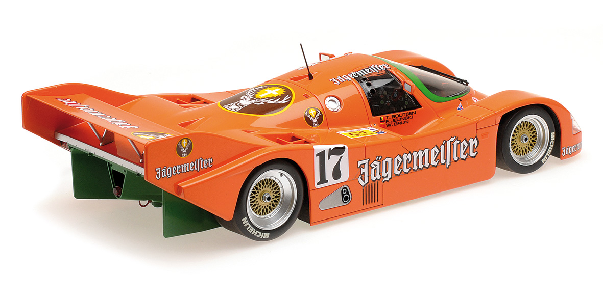 PORSCHE 962C - BRUN MOTORSPORT - BOUTSEN/JELINSKI - 1000KM SPA-FRANCORCHAMPS 1986