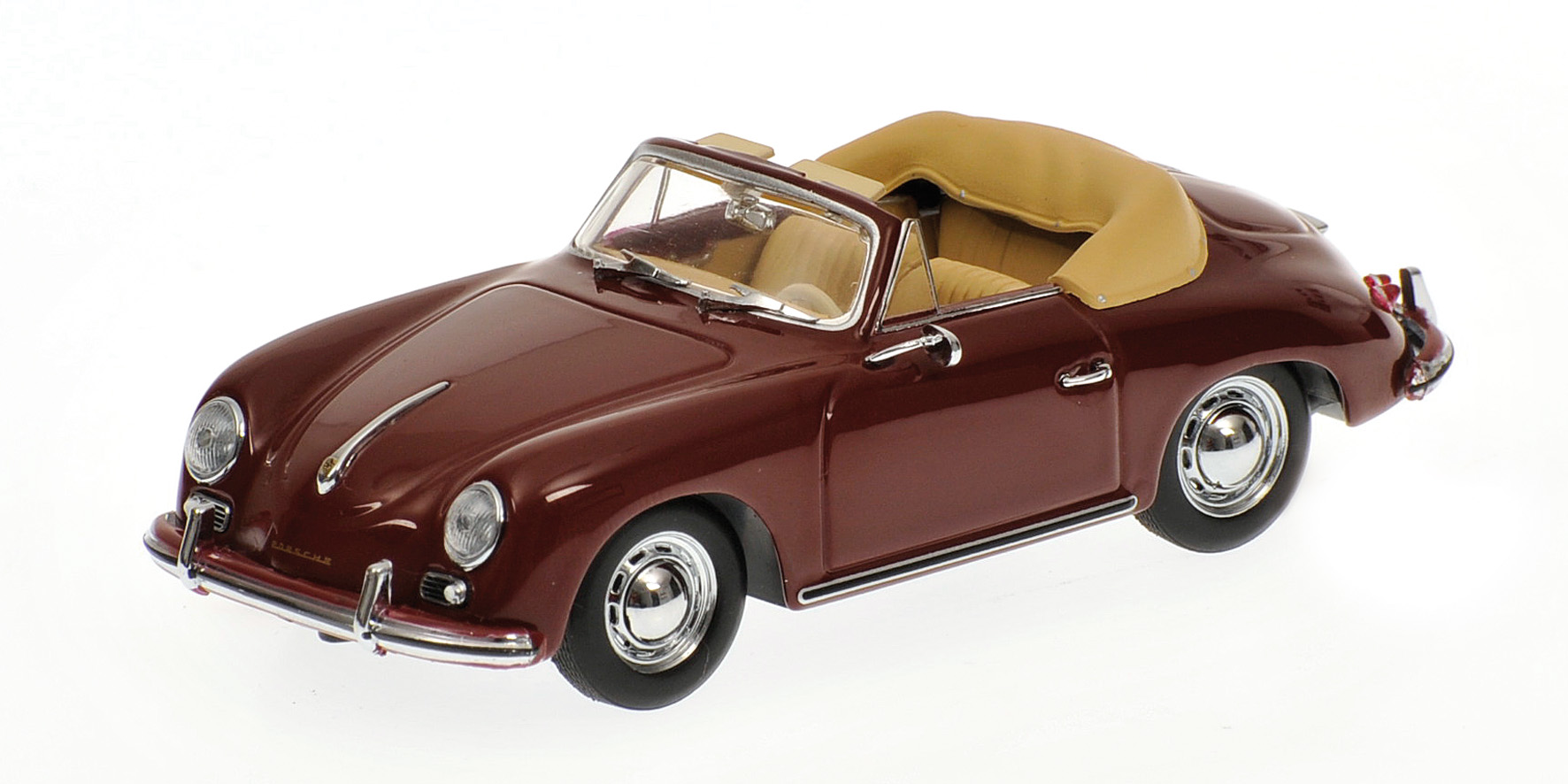 PORSCHE 356 A CABRIOLET - 1956 - RED