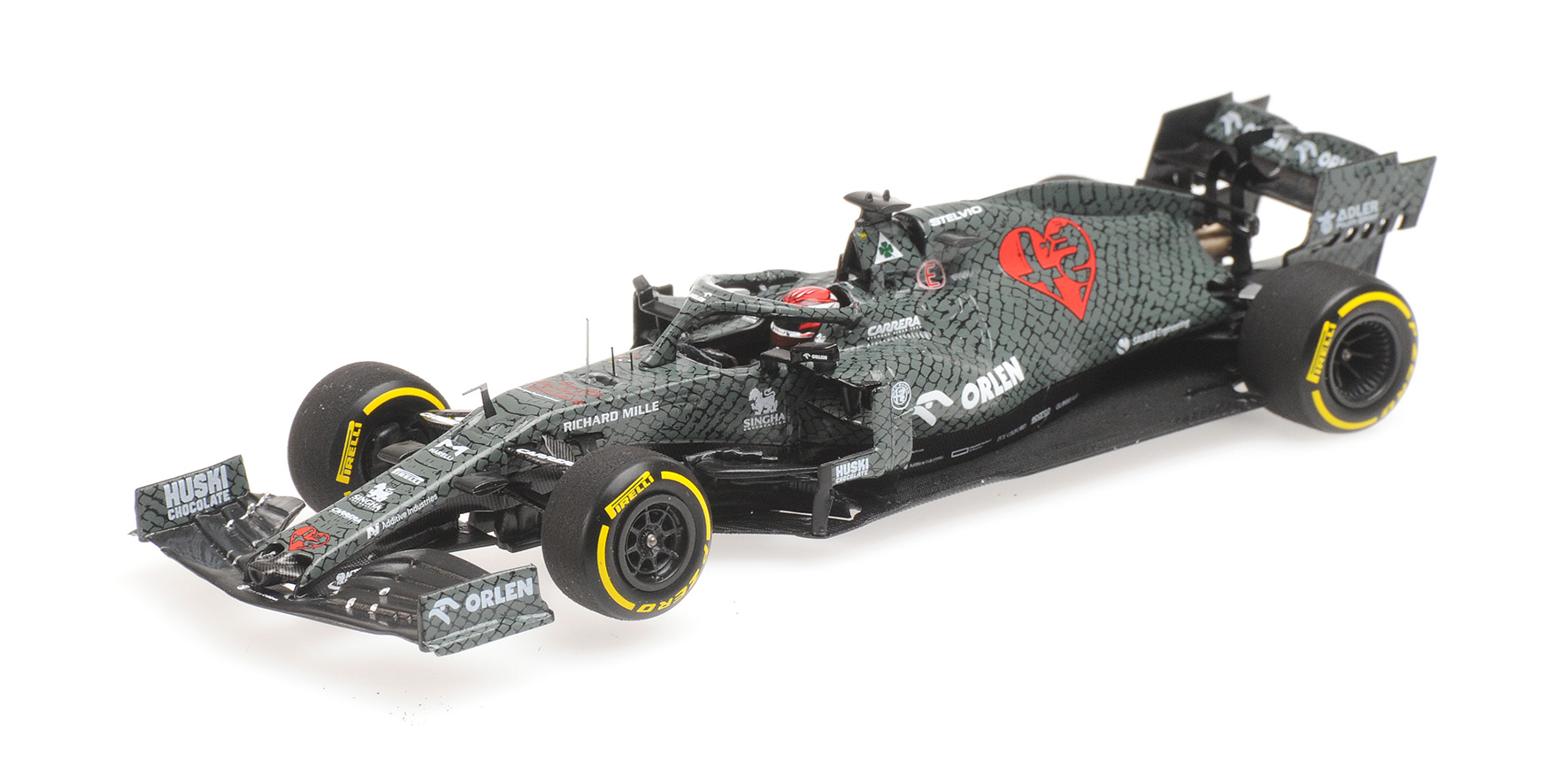 ALFA ROMEO RACING F1 C39 - KIMI RAIKKONEN - VALENTINE LIVERY 14.02.2020