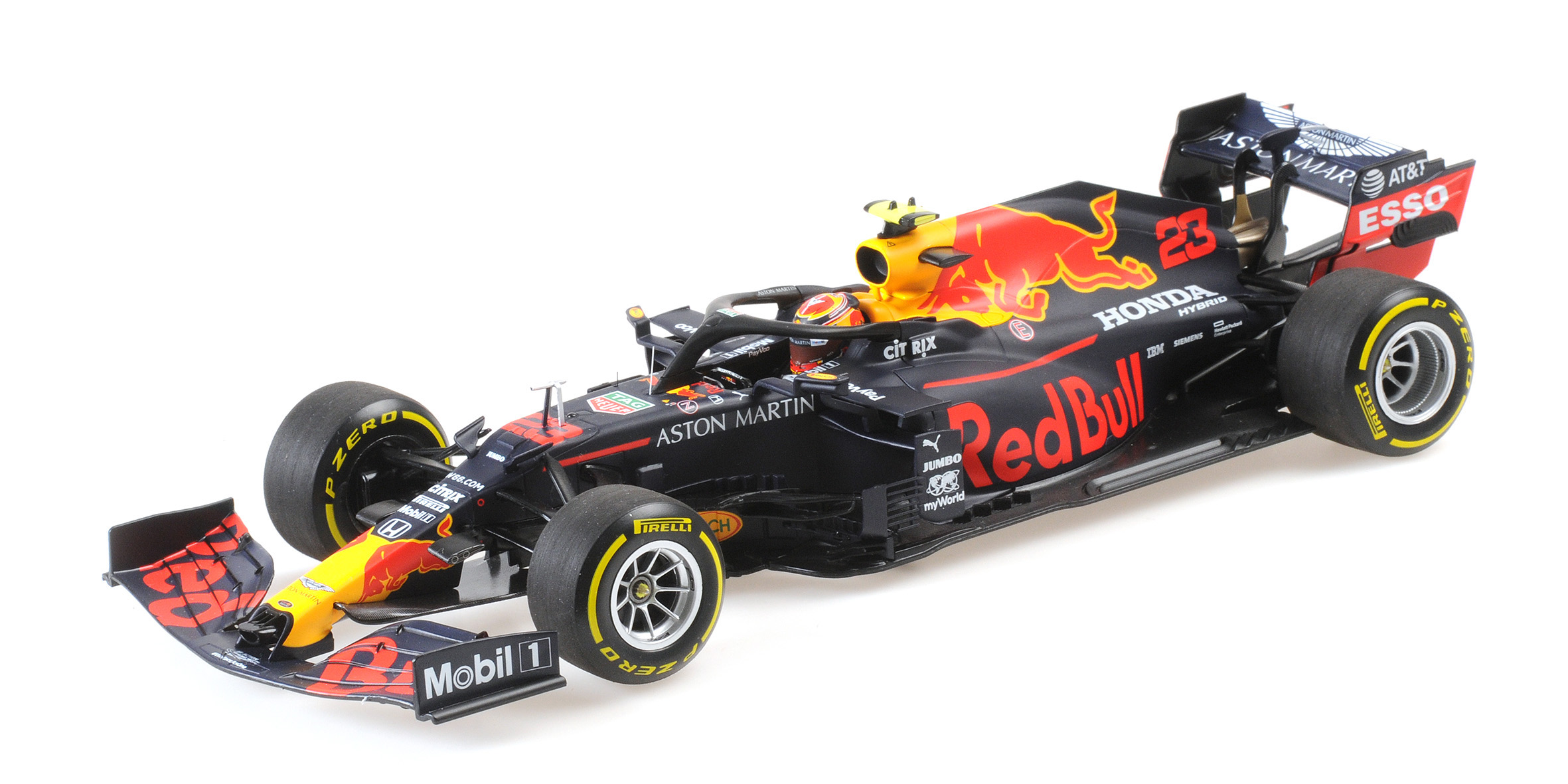 ASTON MARTIN RED BULL RACING RB16 - ALEXANDER ALBON - 4TH PLACE STYRIAN  GP 2020