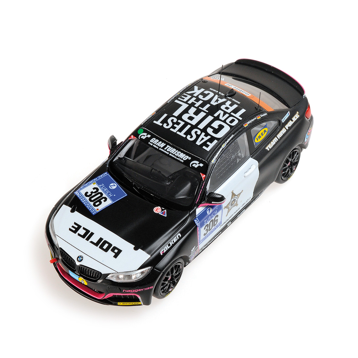 BMW M 235I RACING - TEAM RING POLICE - KREMER/SLOOTEN/CARLSSON/CARLSSON - 24H NÜRBURGRING