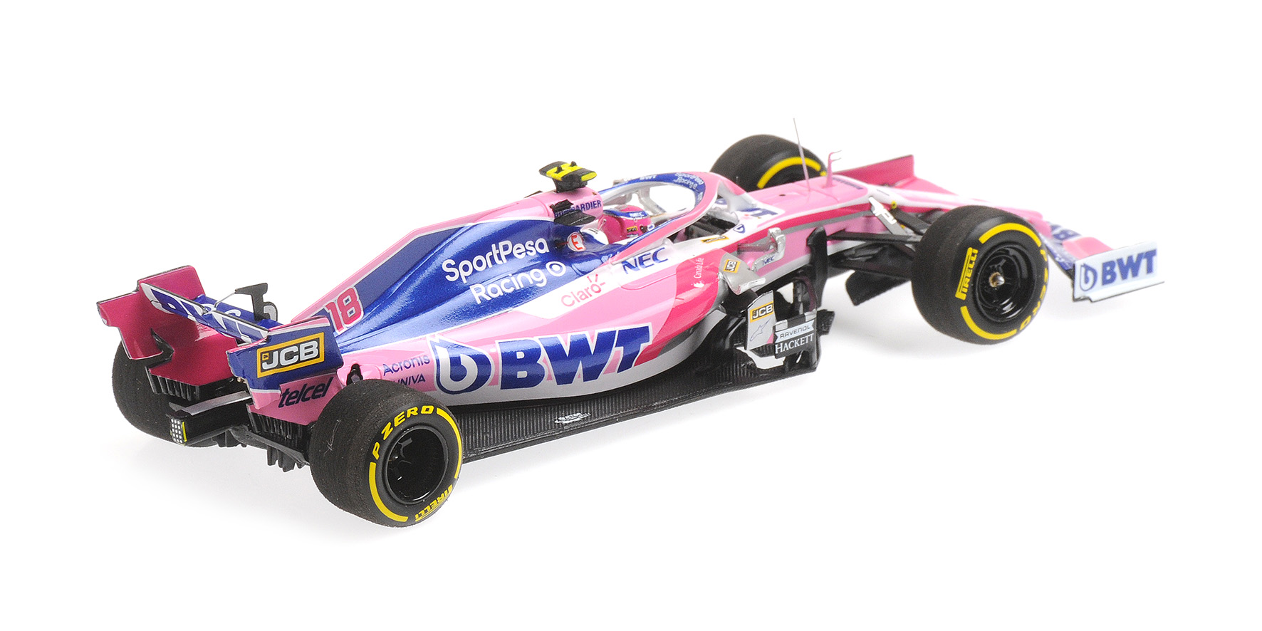 SPORTPESA RACING POINT F1 TEAM MERCEDES RP19 - LANCE STROLL - 2019