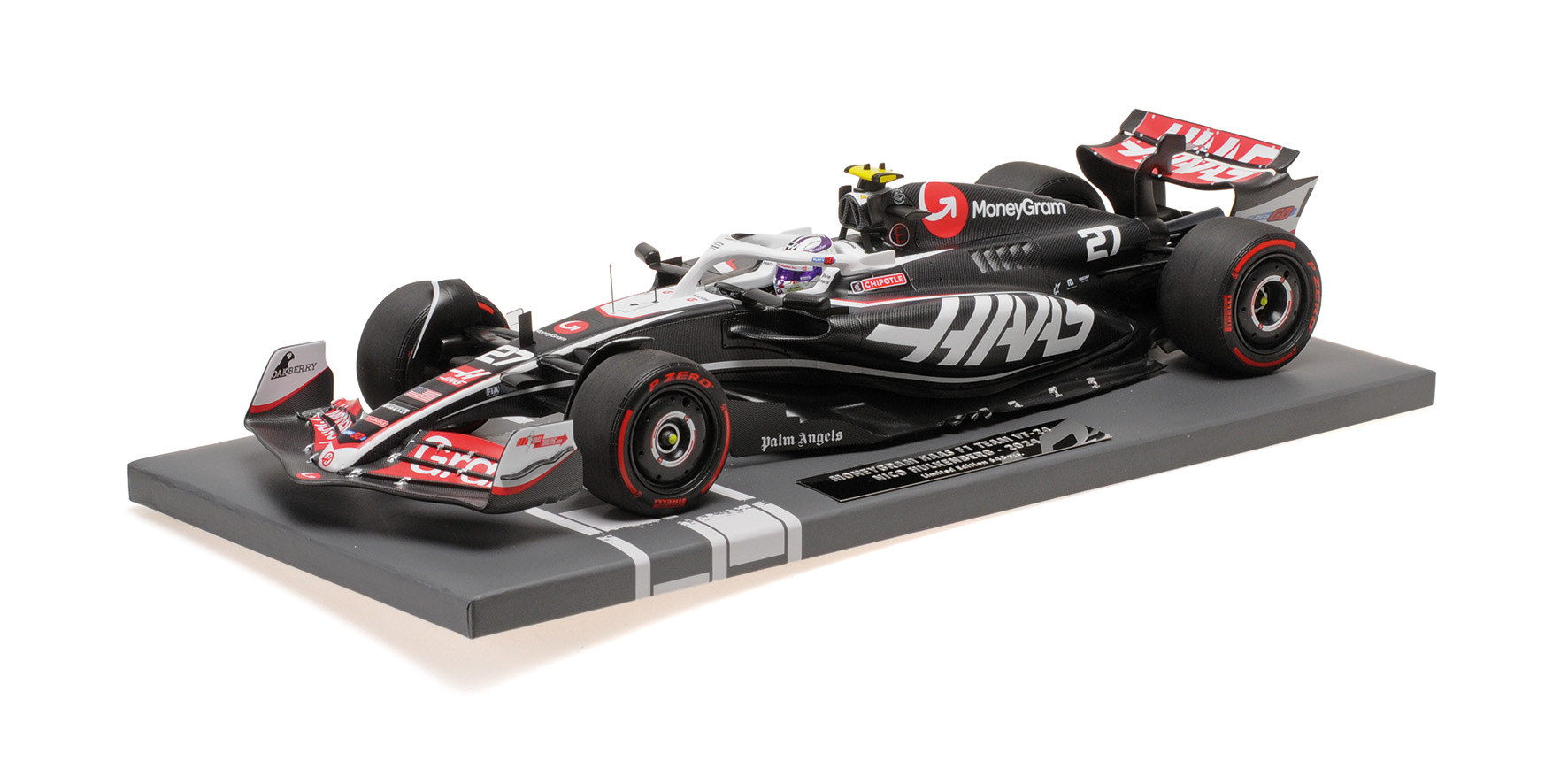 MONEYGRAM HAAS F1 TEAM VF-24 - NICO HULKENBERG - 2024