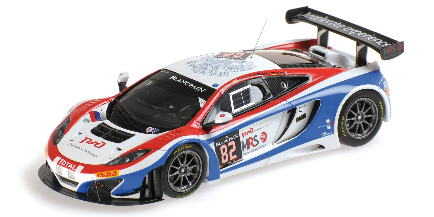 MCLAREN 12C GT3 - RUSSIAN TEAM - VASILIEV/VASILIAUSSKAS/ASMER/SPENGLER - 24H SPA 2014