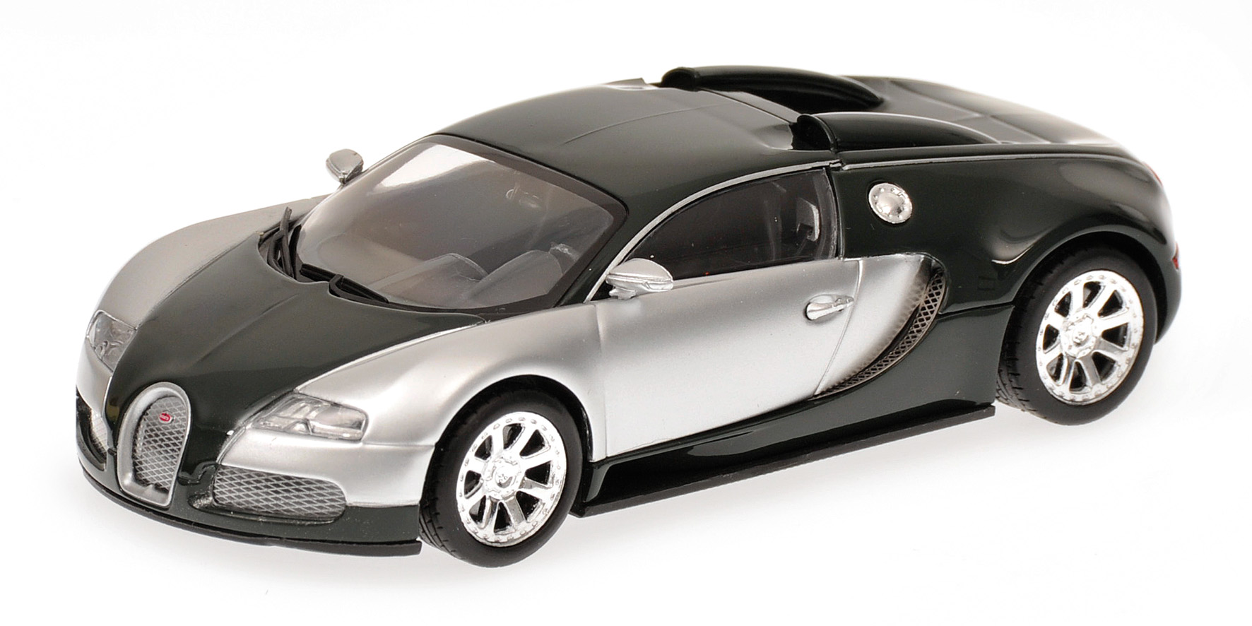 BUGATTI VEYRON EDITION CENTENAIRE - 2009 - CHROME/GREEN