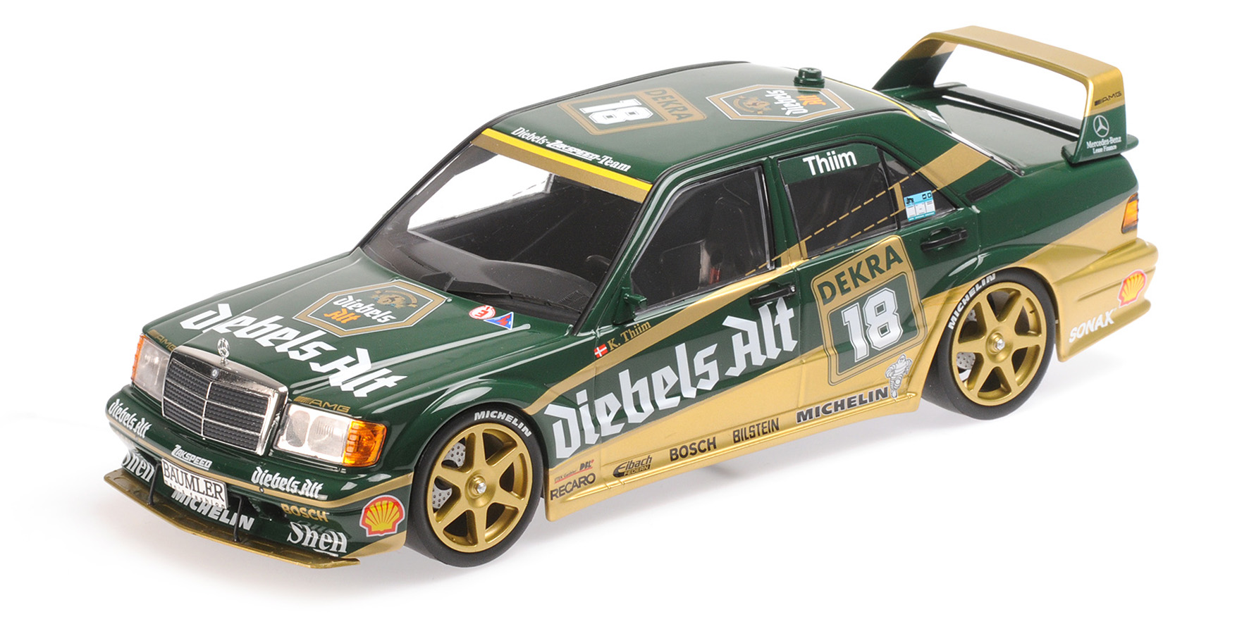 MERCEDES-BENZ 190E 2.5-16 EVO 2 - ZAKSPEED - KURT THIIM - DTM 1992