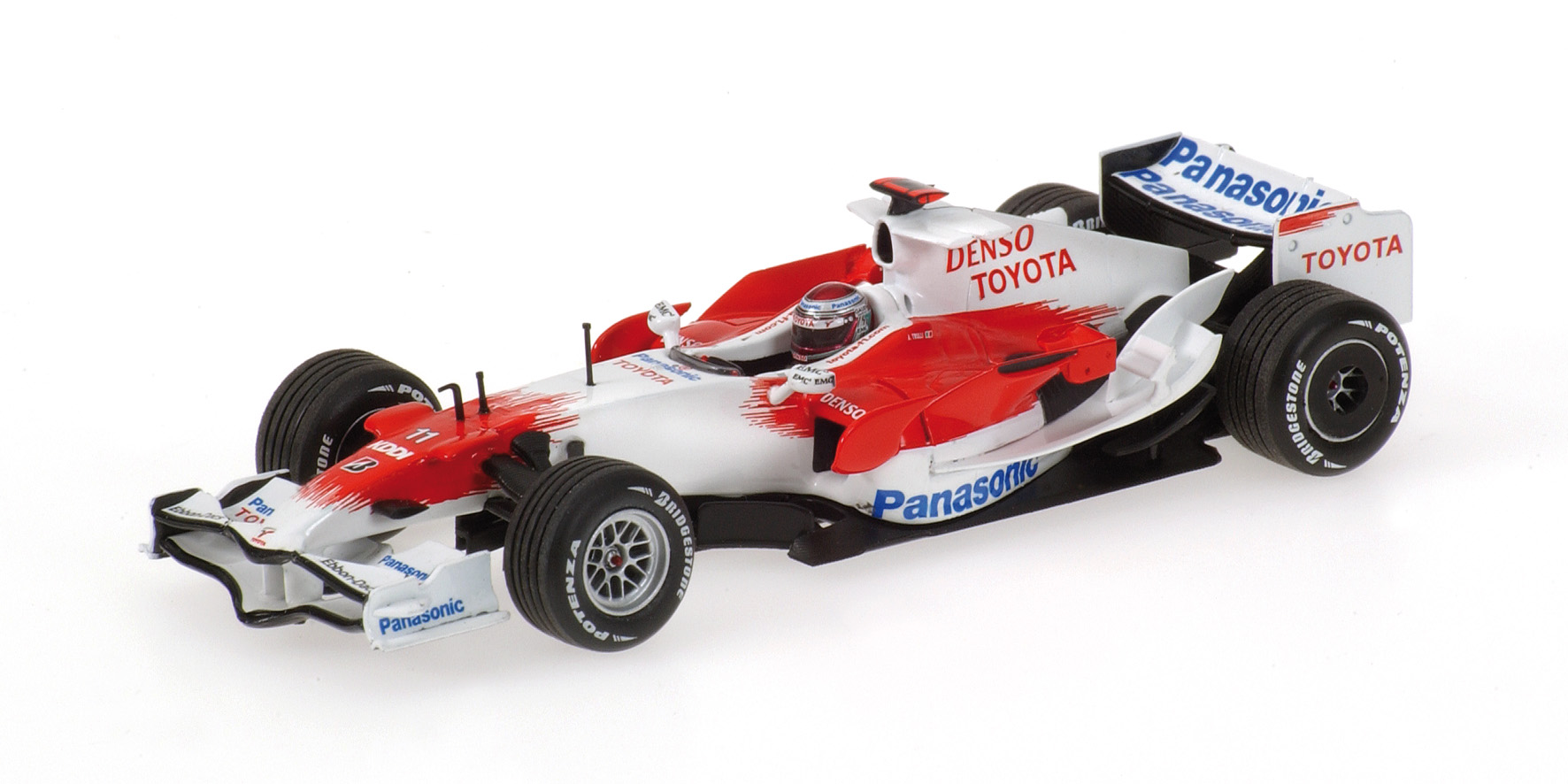 PANASONIC TOYOTA RACING TF108 - JARNO TRULLI - SHOWCAR 2008