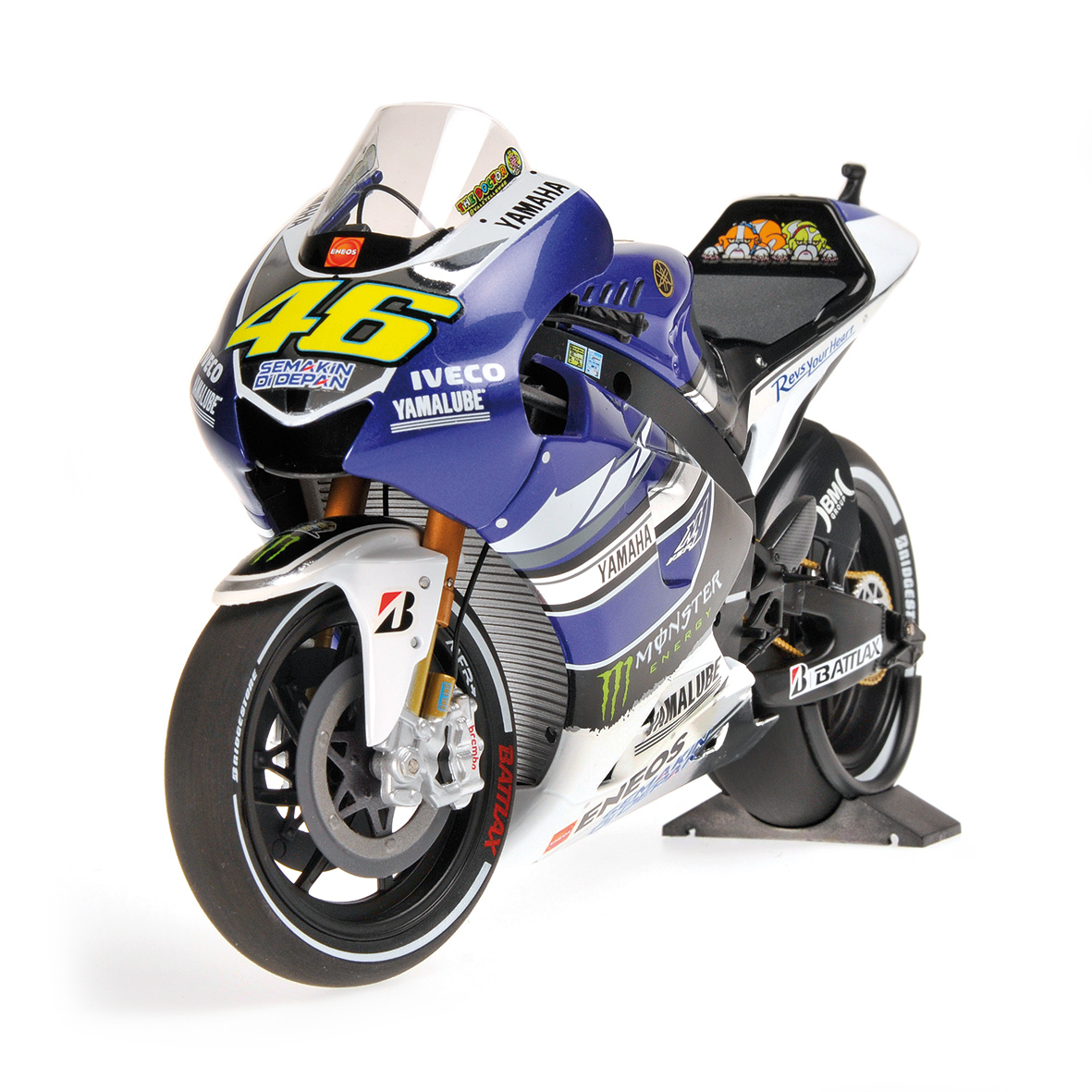 YAMAHA YZR-M1 - YAMAHA FACTORY RACING - VALENTINO ROSSI - MOTOGP 2013