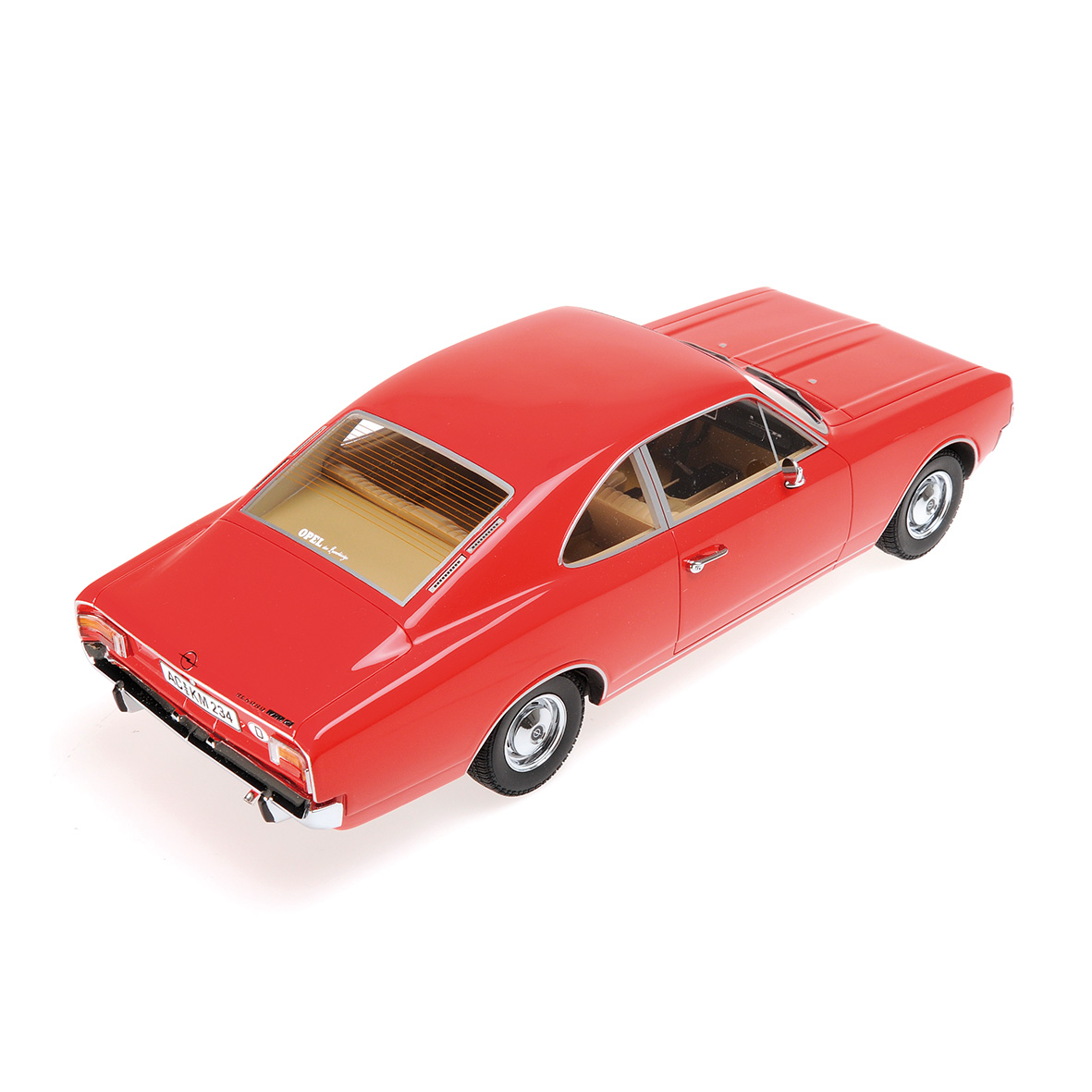 OPEL REKORD C COUPE - 1966 - RED