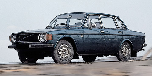 VOLVO 144 - 1973 - DARK BLUE METALLIC