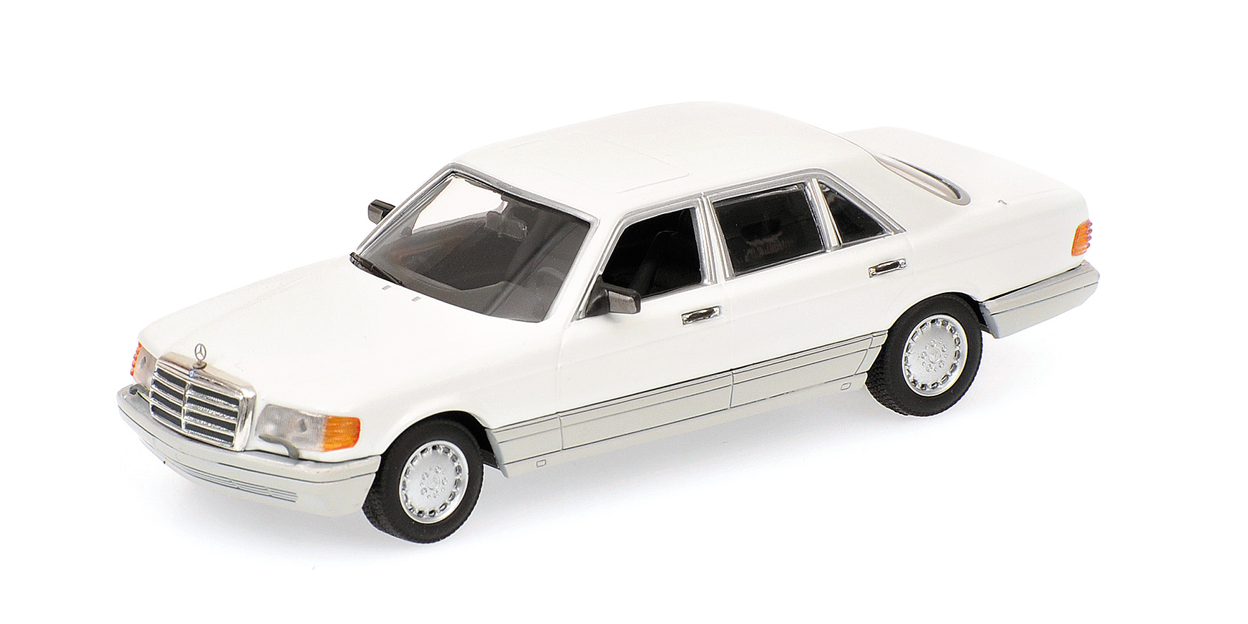 MERCEDES-BENZ  500 SE (W126) - 1989 - WHITE (ARTICWHITE)