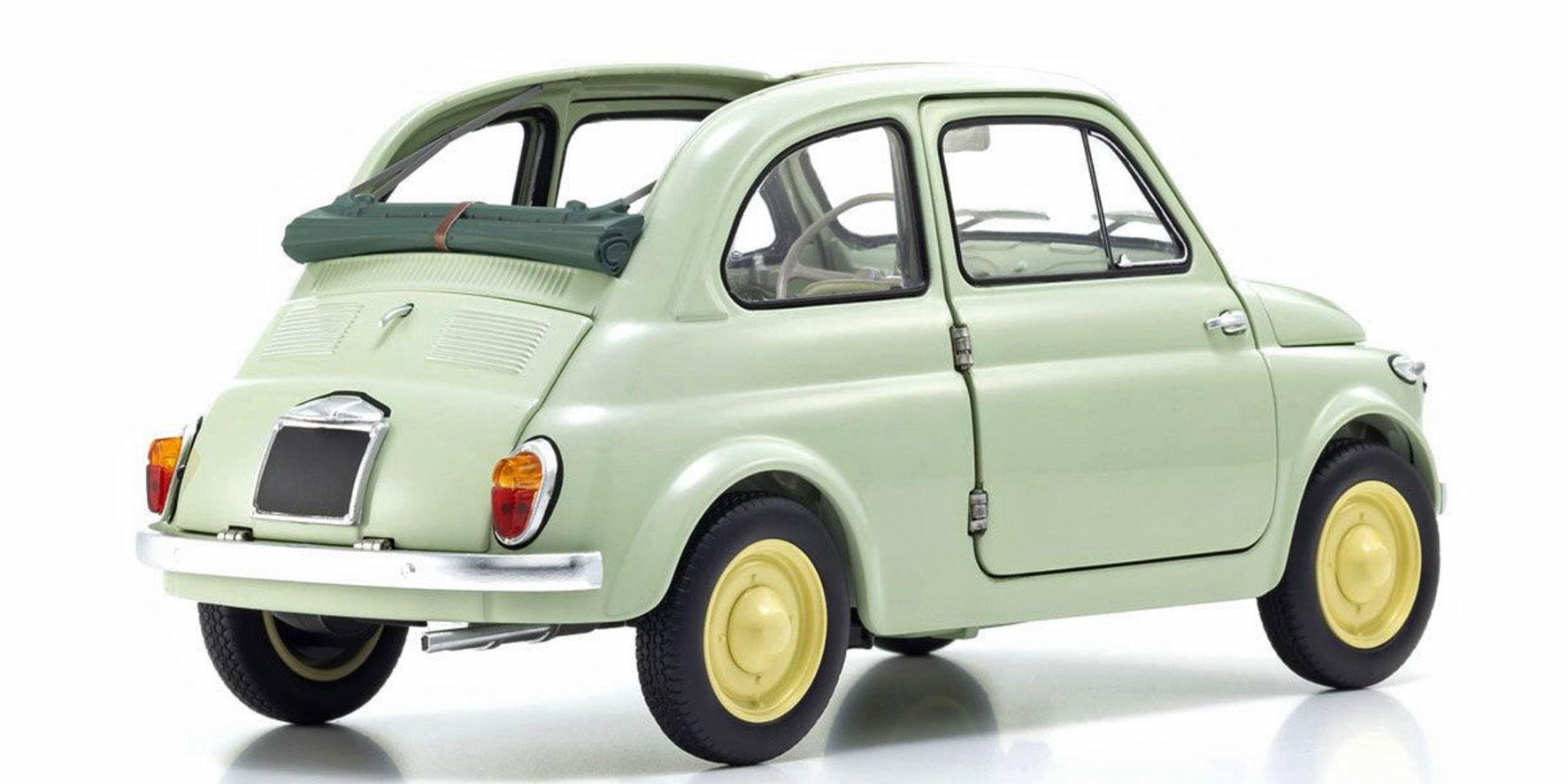 FIAT NUOVA 500 - GREEN CLEAR (08966LG)