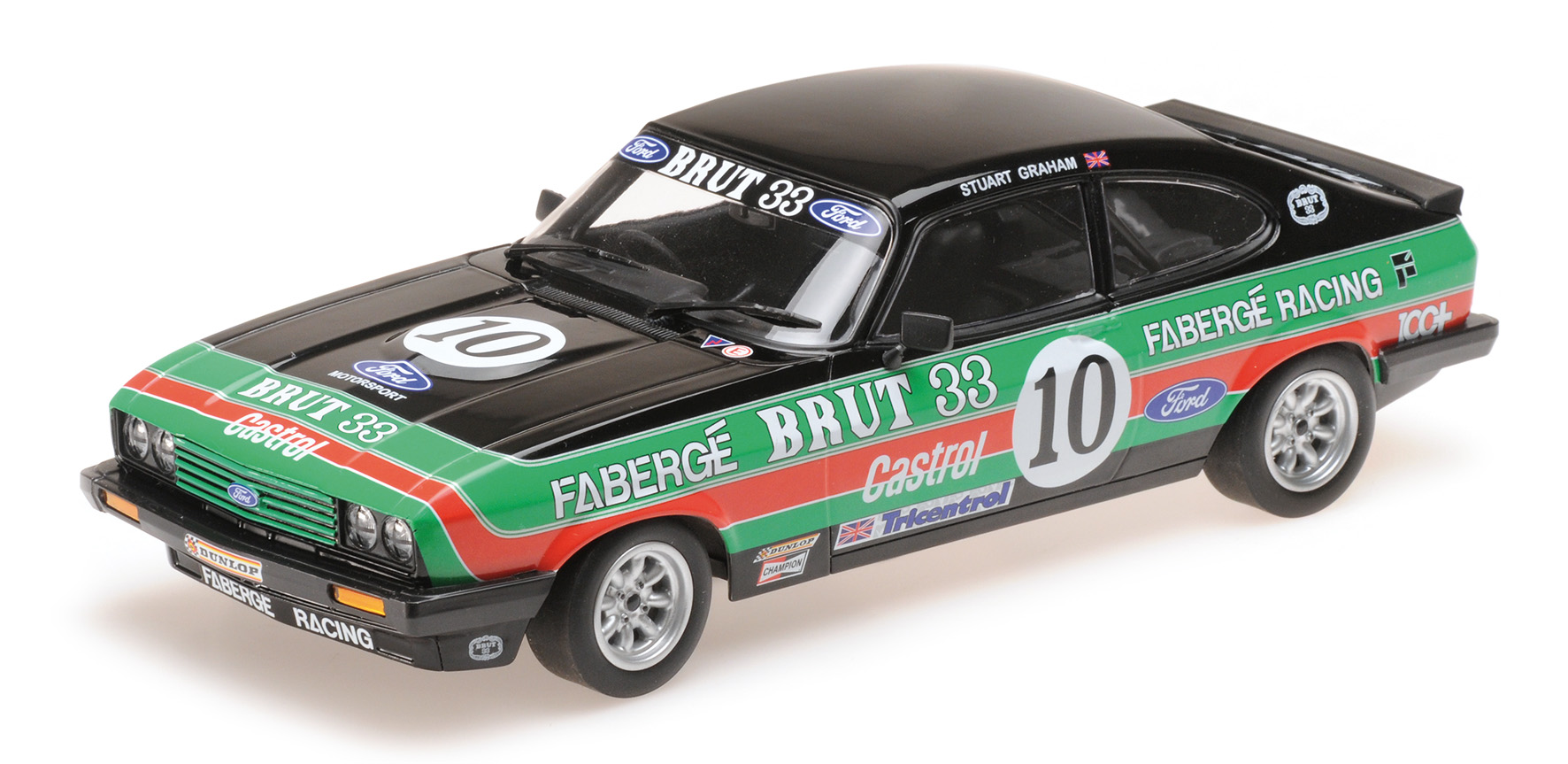 FORD CAPRI 3,0 - FABERGÉ RACING LEE JEANS - STUART GRAHAM - 2ND PLACE OULTON PARK BSCC 1979