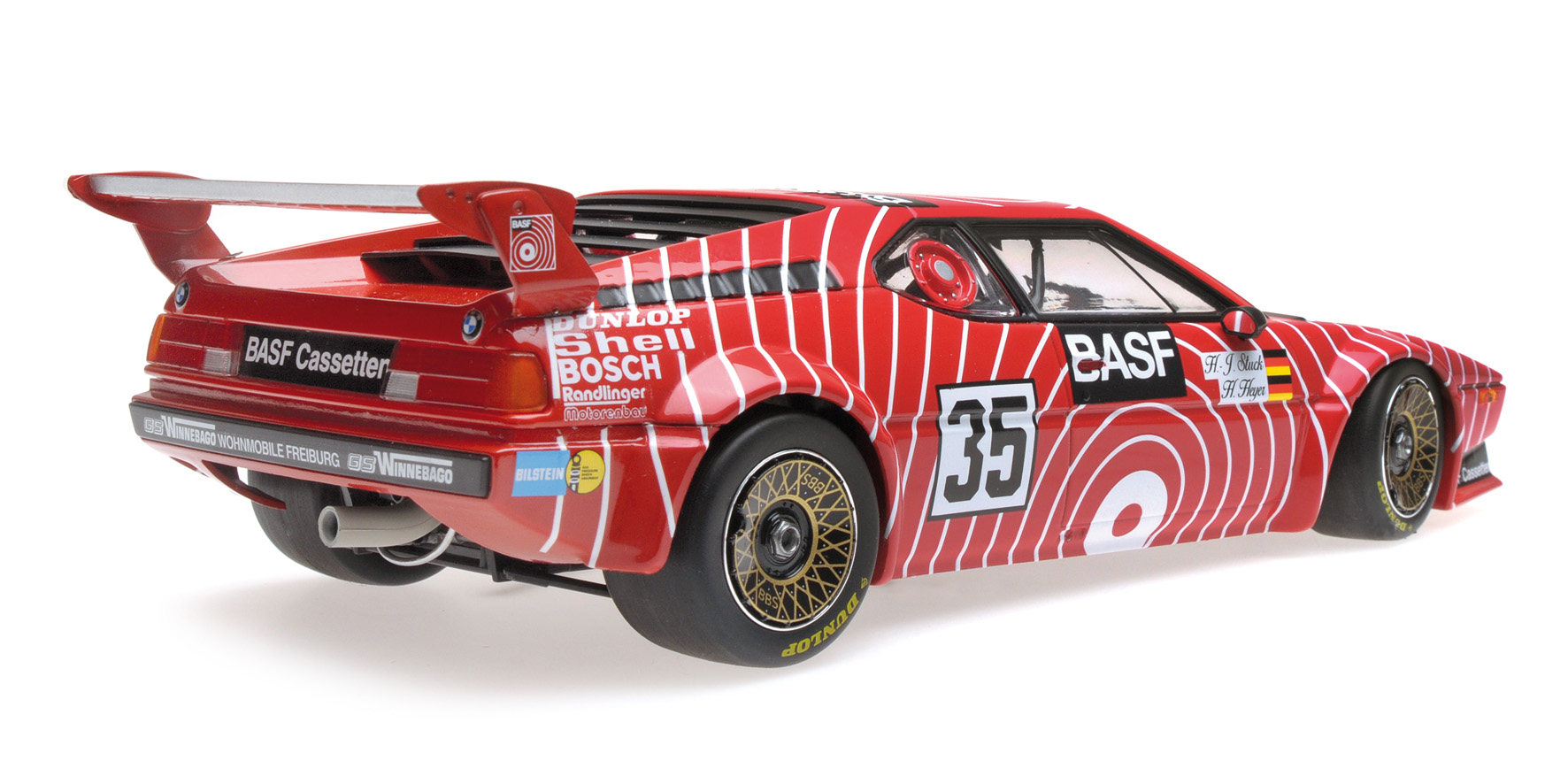 BMW M1 - BASF TEAM GS SPORT - STUCK/HEYER - 6H SILVERSTONE 1981