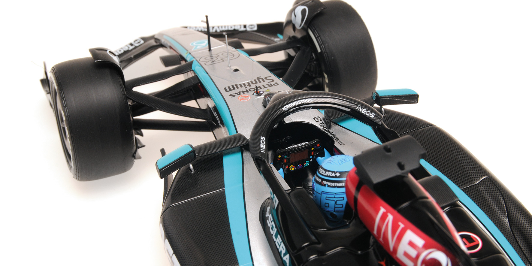 MERCEDES-AMG PETRONAS FORMULA ONE TEAM F1 W15 E PERFORMANCE - GEORGE RUSSELL - 2024