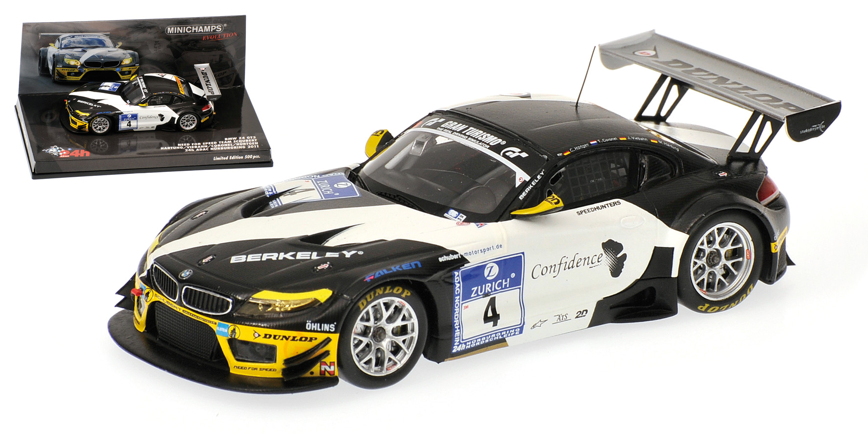 BMW Z4 GT3 - HARTUNG/VIEBAHN/CORONEL/HÜRTGEN - 24H ADAC NÜRBURGRING 2011