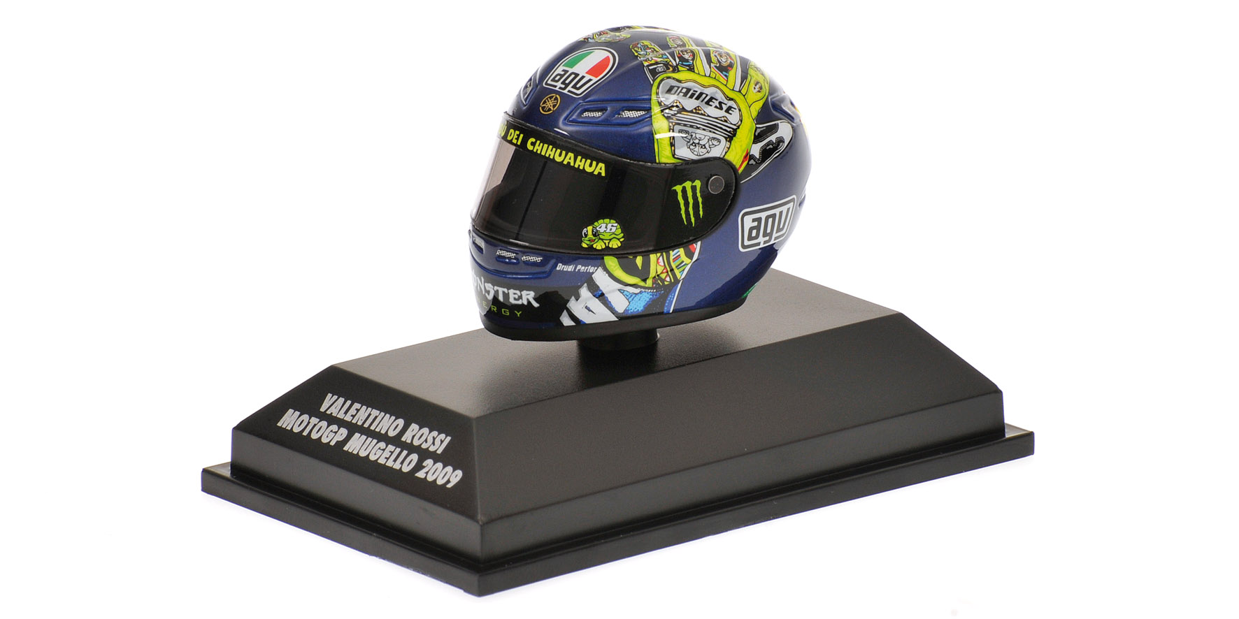 AGV HELMET - VALENTINO ROSSI - MOTOGP MUGELLO - 2009