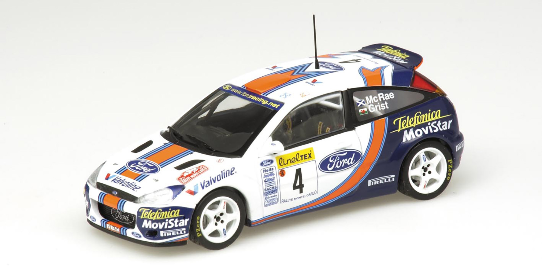 FORD FOCUS - MCRAE/GRIST - TEAM FORD - RALLYE MONTE CARLO 2001