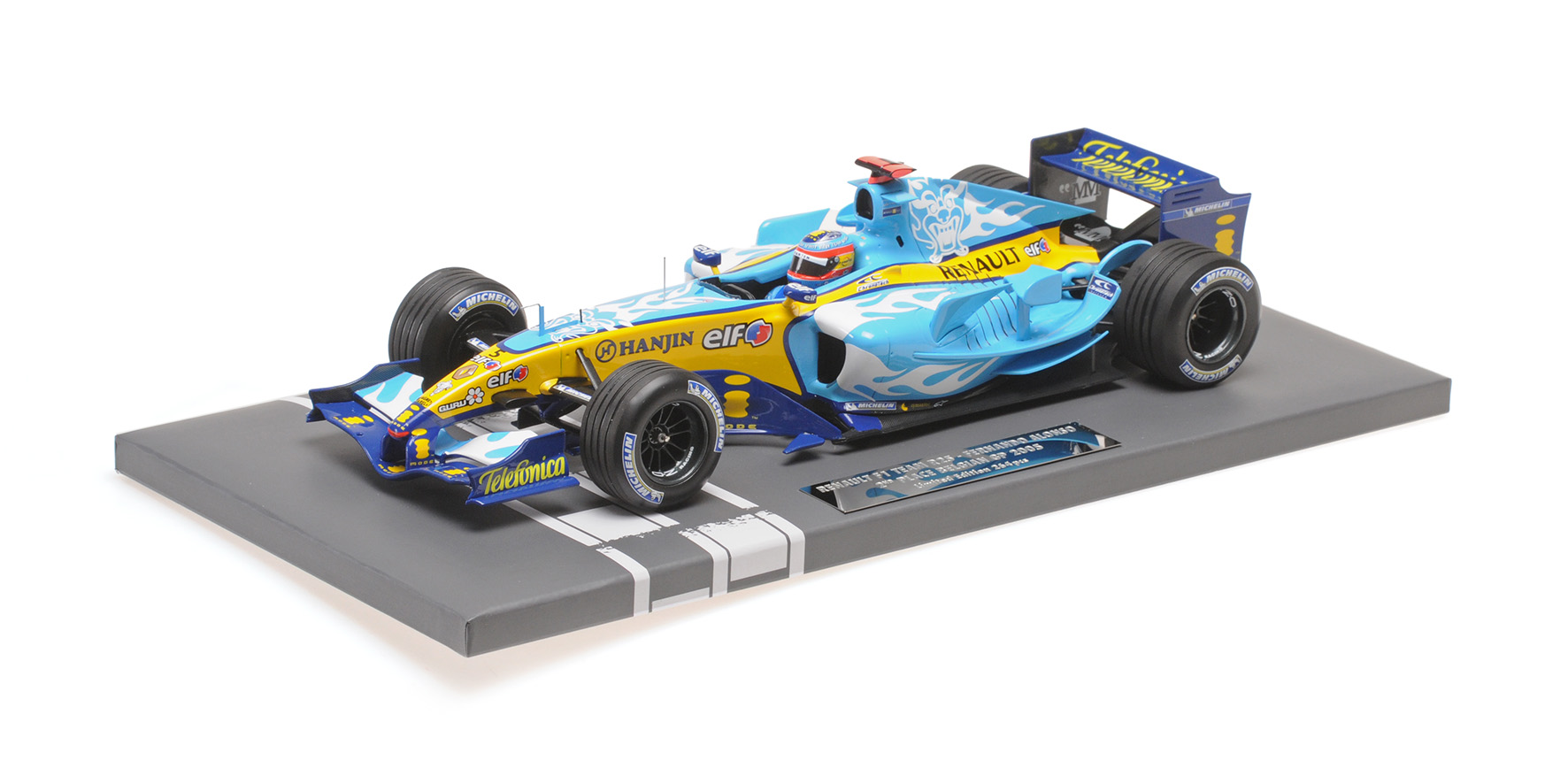 RENAULT F1 TEAM R25 - FERNANDO ALONSO - 2ND PLACE BELGIAN GP 2005