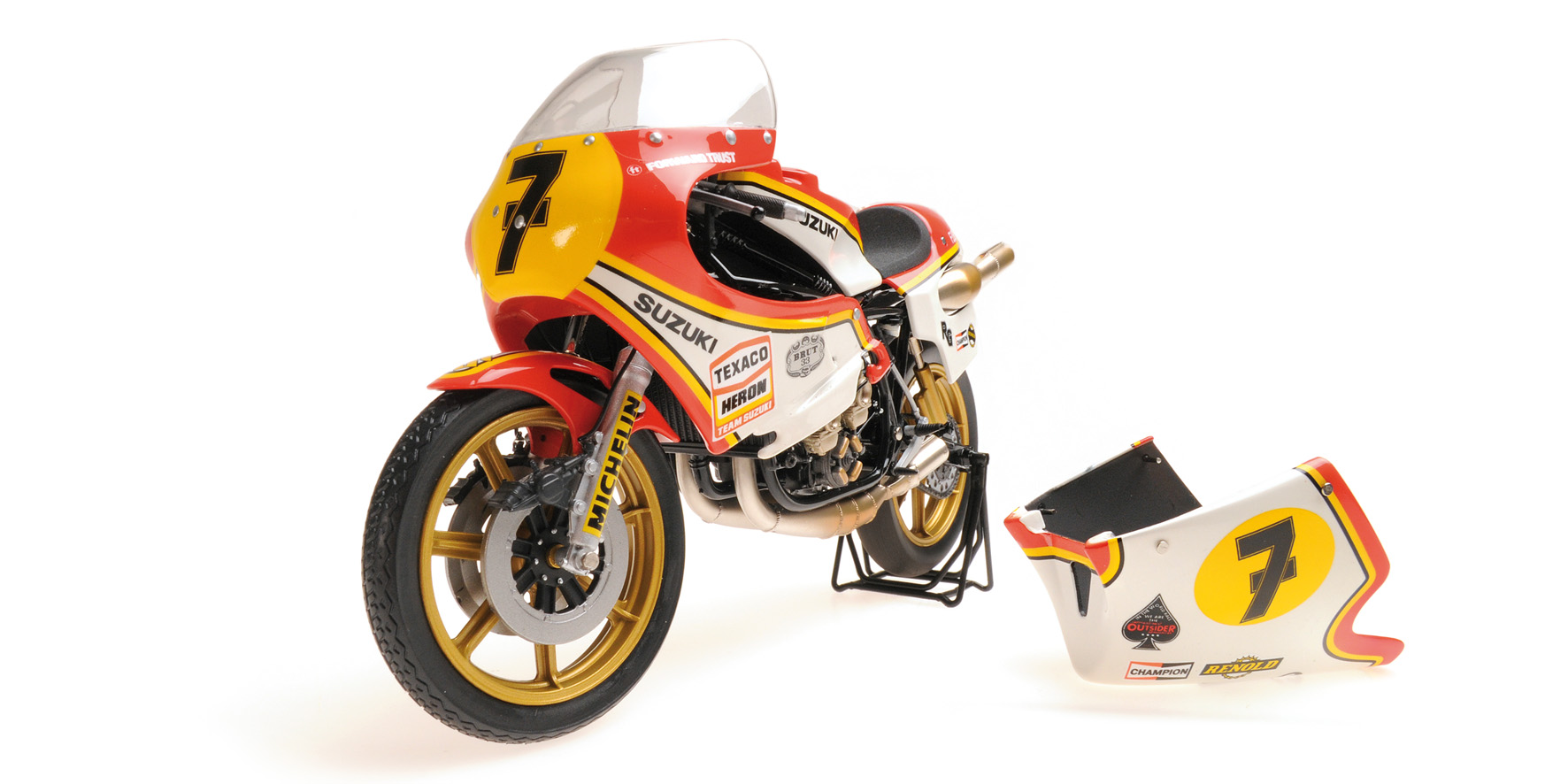 SUZUKI RG 500 - BARRY SHEENE - WORLD CHAMPION GP 500 1977