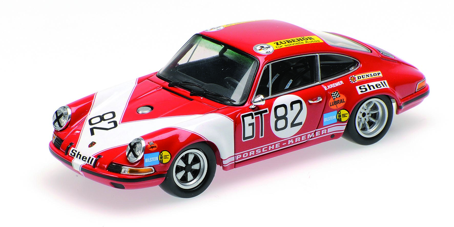 PORSCHE 911S - KREMER RACING - KREMER/NEUHAUS - CLASS WINNERS ADAC 1000KM 1971