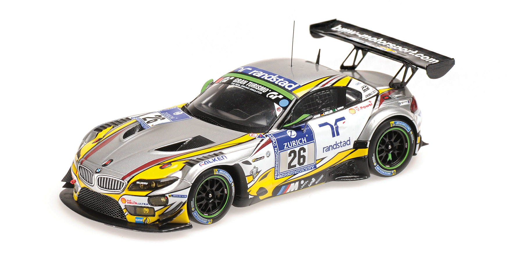 BMW Z4 GT3 - BMW SPORTS TROPHY TEAM MARC VDS - FARFUS/MÜLLER/CATSBURG/ADORF - 24H NÜRBURGRING 2015