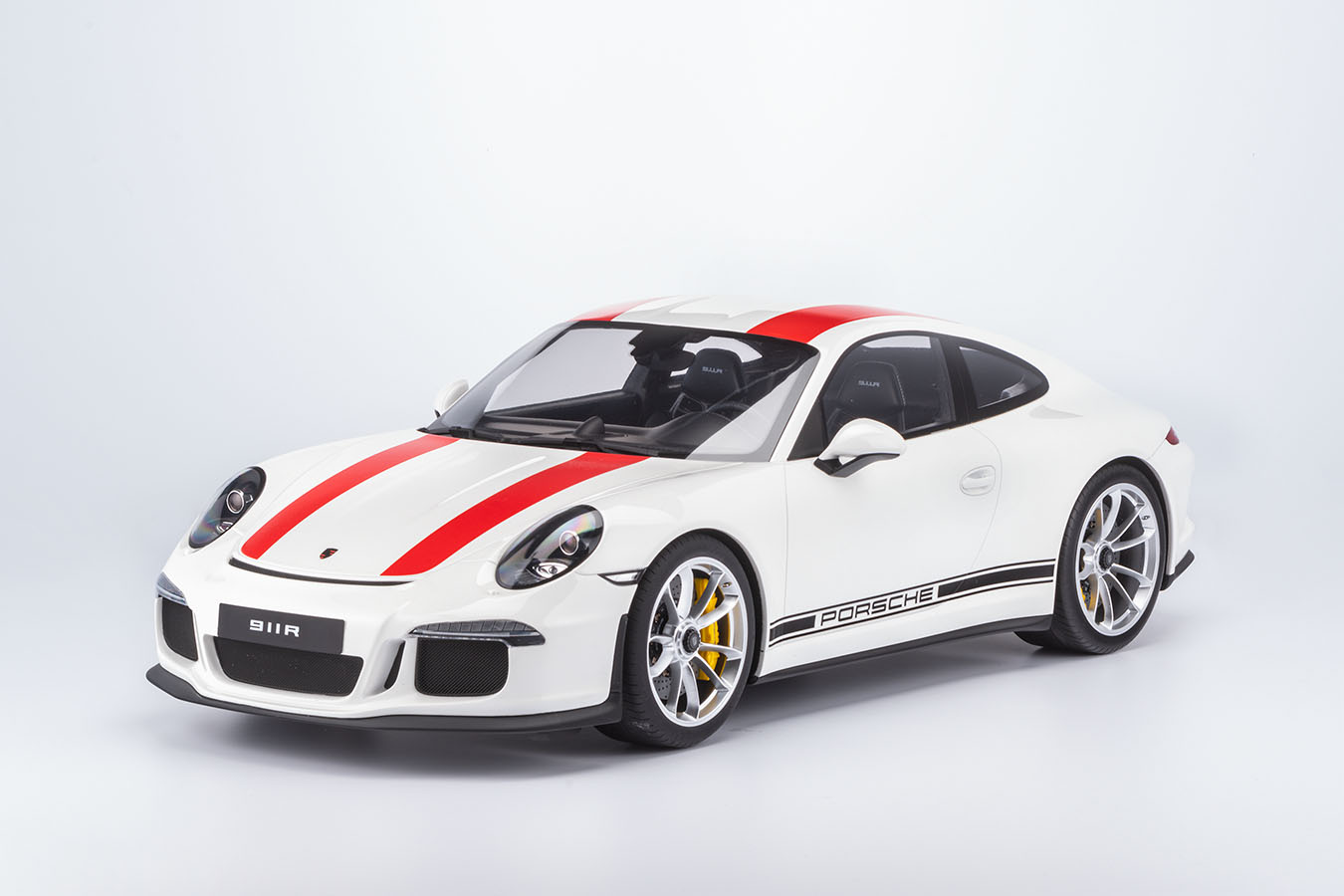 PORSCHE 911 (991.1) R - 2016 - WEISS ROTES DEKOR (191)