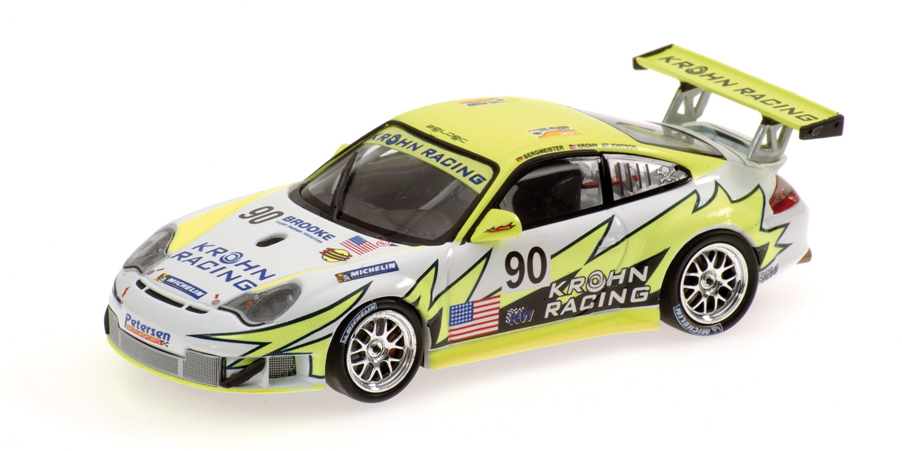 PORSCHE 911 GT3 RSR - BERGMEISTER/JOENSSON/KROHN - WHITE LIGHTNING RACING - 24H LE MANS 2006