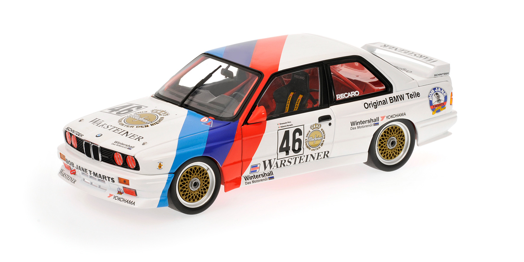 BMW M3 - M-TEAM SCHNITZER - RAVAGLIA/PIRRO - CALDER WTCC 1987