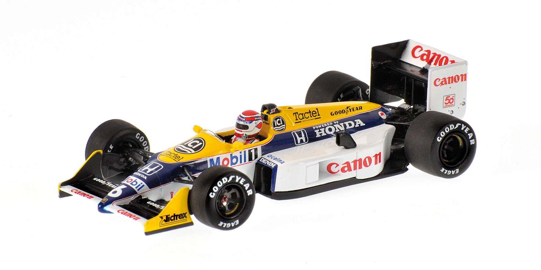 WILLIAMS HONDA FW11B - NELSON PIQUET - WORLD CHAMPION 1987