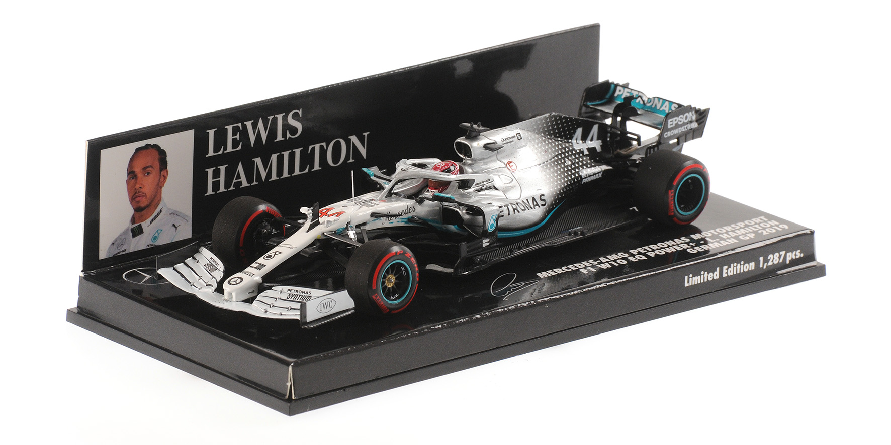 MERCEDES-AMG PETRONAS MOTORSPORT F1 W10 EQ POWER+ - LEWIS HAMILTON - GERMAN GP 2019