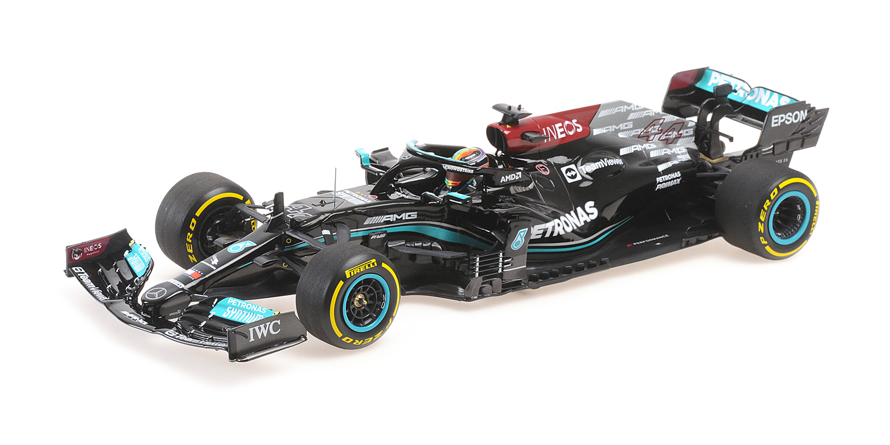MERCEDES-AMG PETRONAS FORMULA ONE TEAM W12 E PERFORMANCE - LEWIS HAMILTON - WINNER QATAR GP 2021