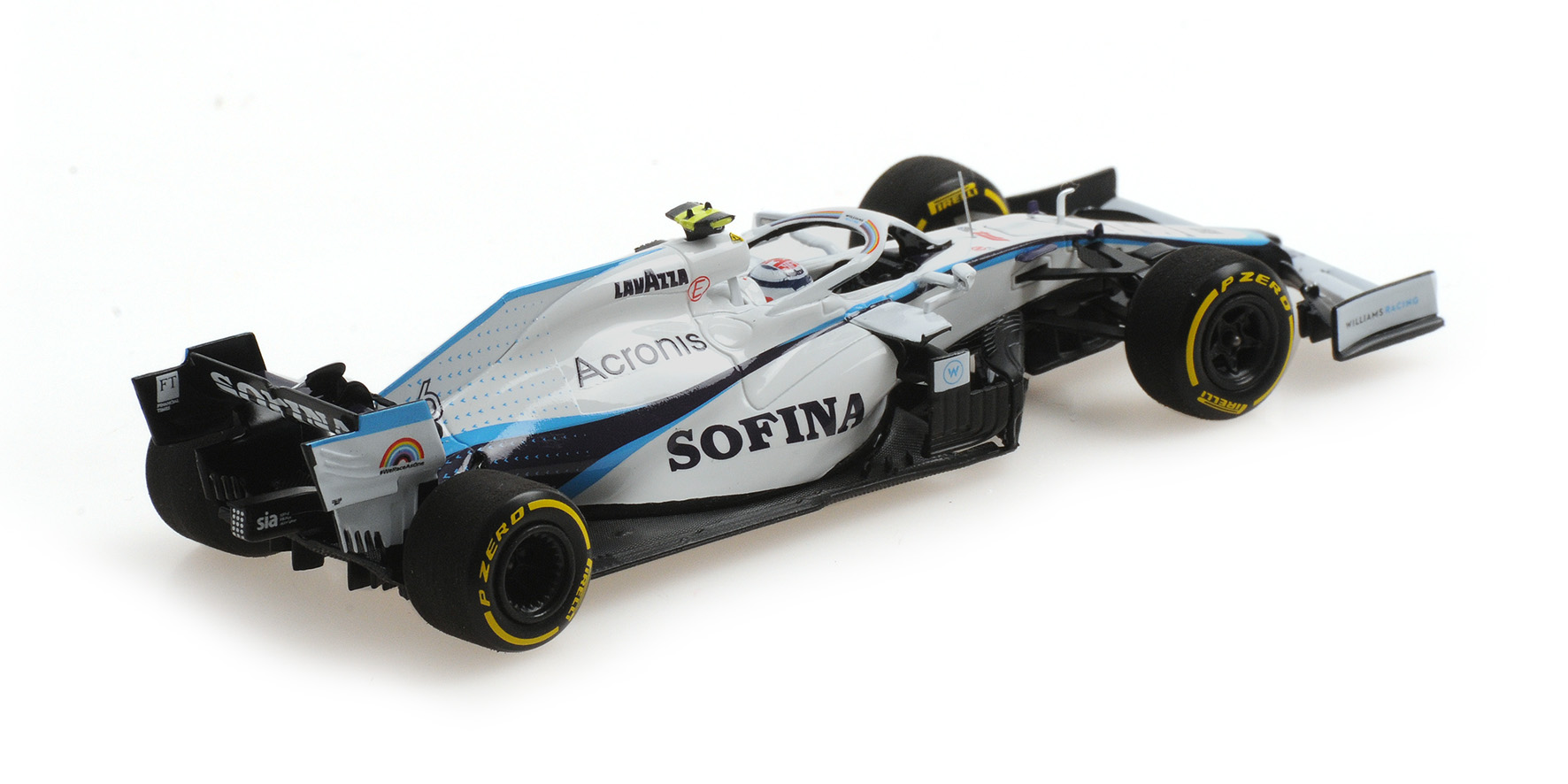 WILLIAMS RACING  FW43 - NICHOLAS LATIFI - HUNGARIAN GP 2020