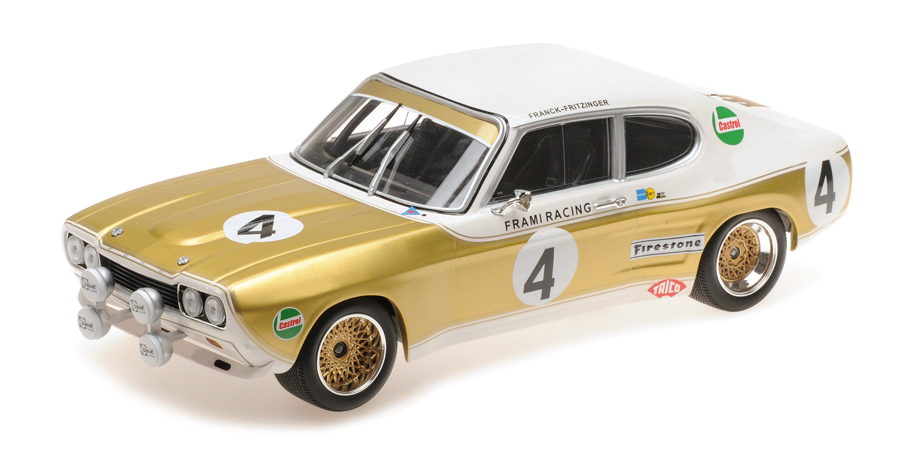FORD RS 2600 - KENT FRAMI RACING TEAM - FRANCK/FRITZINGER - SPA 24H 1972