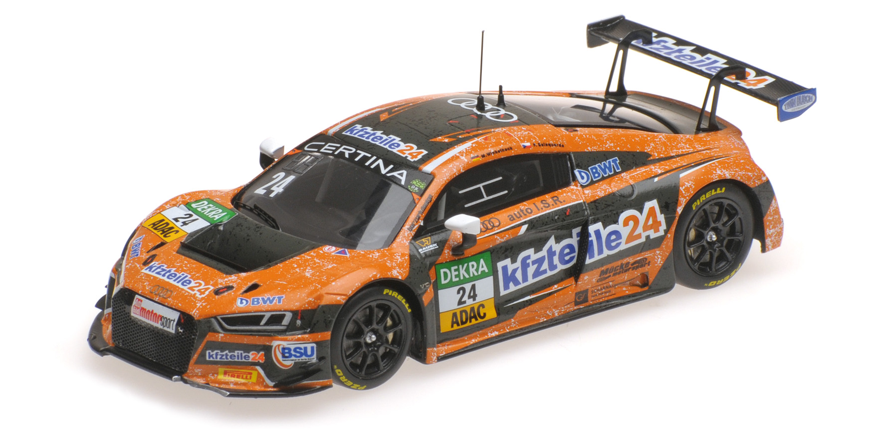 AUDI R8 LMS - BWT MÜCKE MOTORSPORT - SALAQUARDA/WINKELHOCK - ADAC GT MASTERS 2017