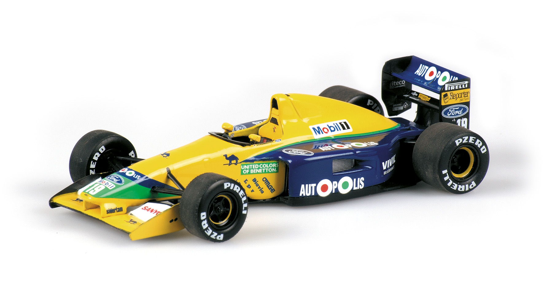 BENETTON FORD B191 - MICHAEL SCHUMACHER - 1991 (WITHOUT FIGURINE)