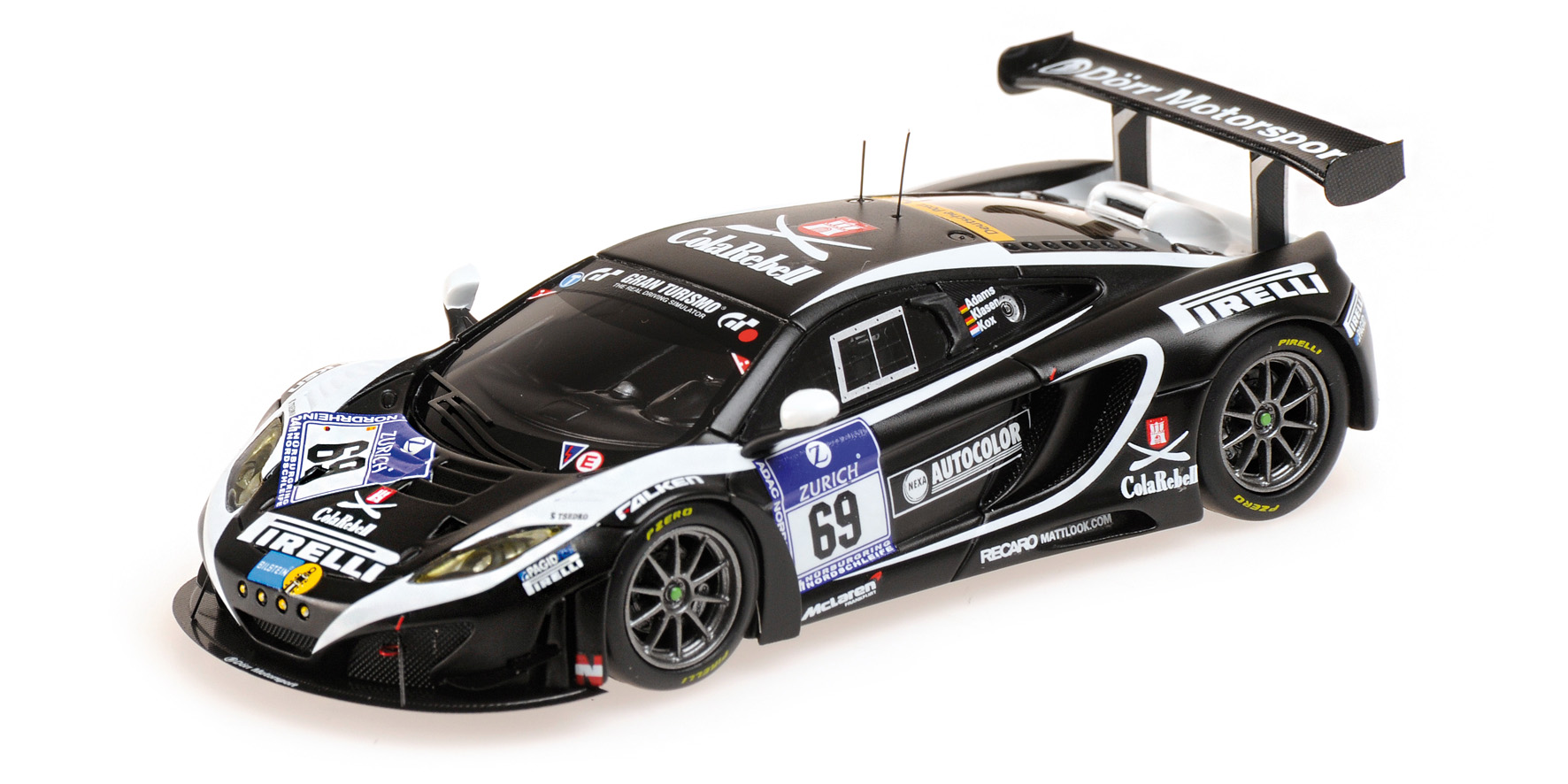 MCLAREN 12C GT3 - ADAMS/KENTENICH/KLASEN/TENCHINI/KOX - DOERR MOTORSPORT - 24H NÜRBURGRING 2013