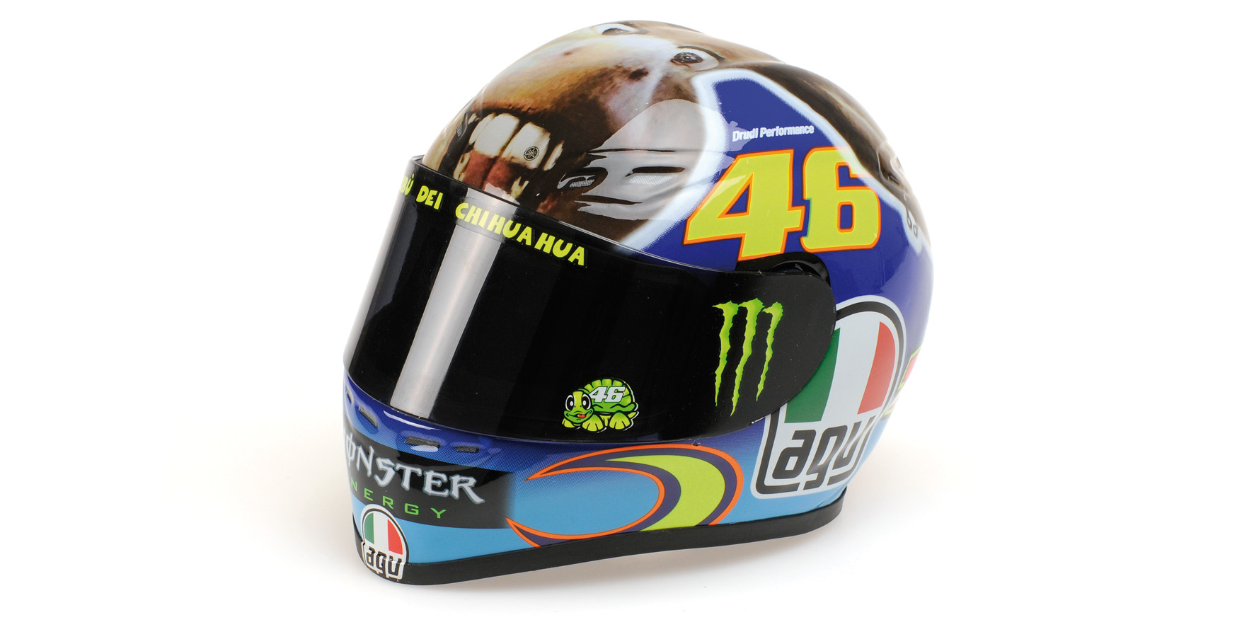 AGV HELMET - VALENTINO ROSSI - MOTOGP MISANO - 2009