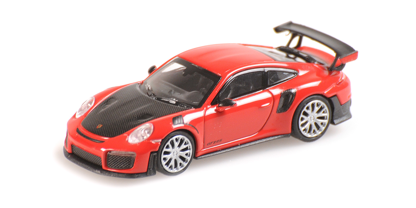 PORSCHE 911 GT2 RS - 2018 - RED W/ CARBON BONNET