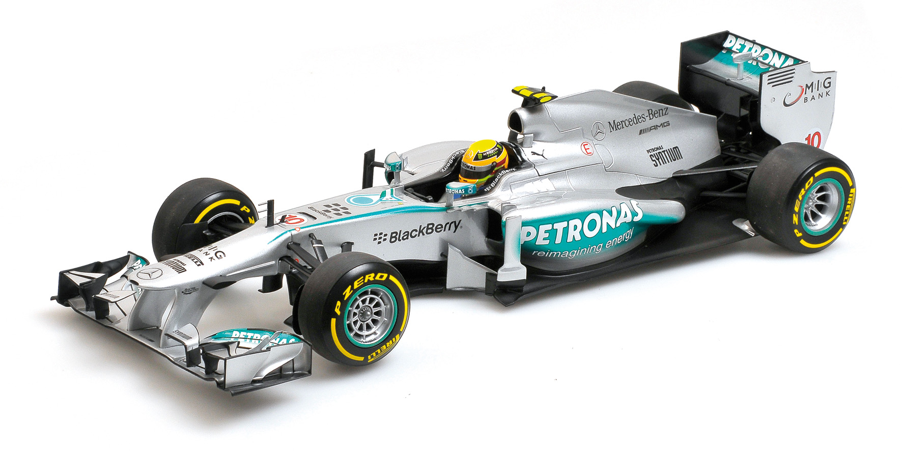 MERCEDES AMG PETRONAS F1 TEAM W04 - LEWIS HAMILTON - 2013